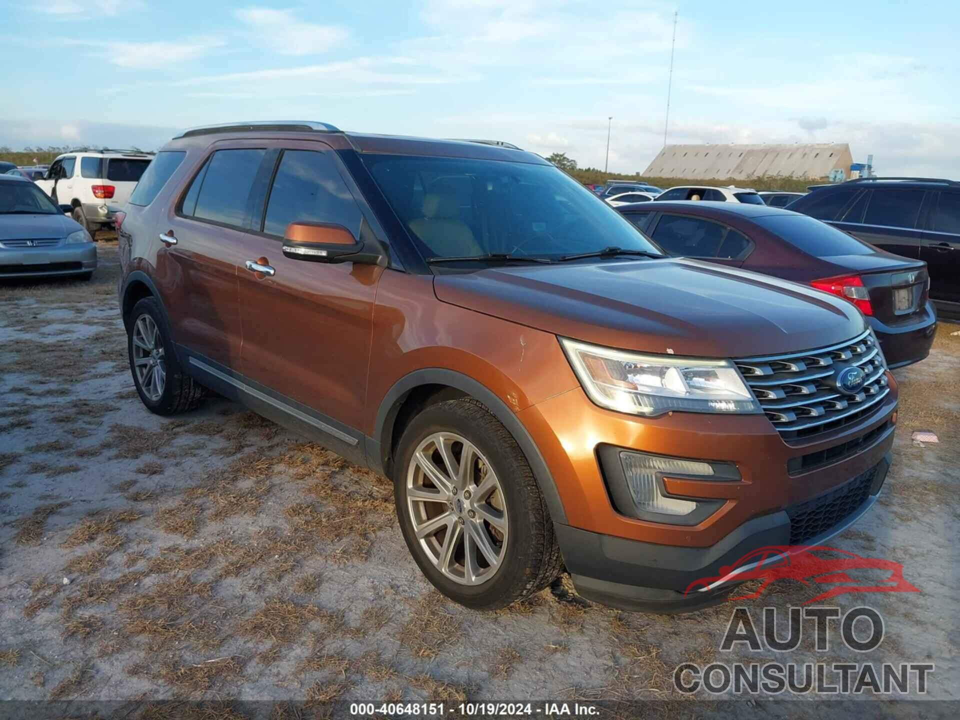 FORD EXPLORER 2017 - 1FM5K7F8XHGC69630