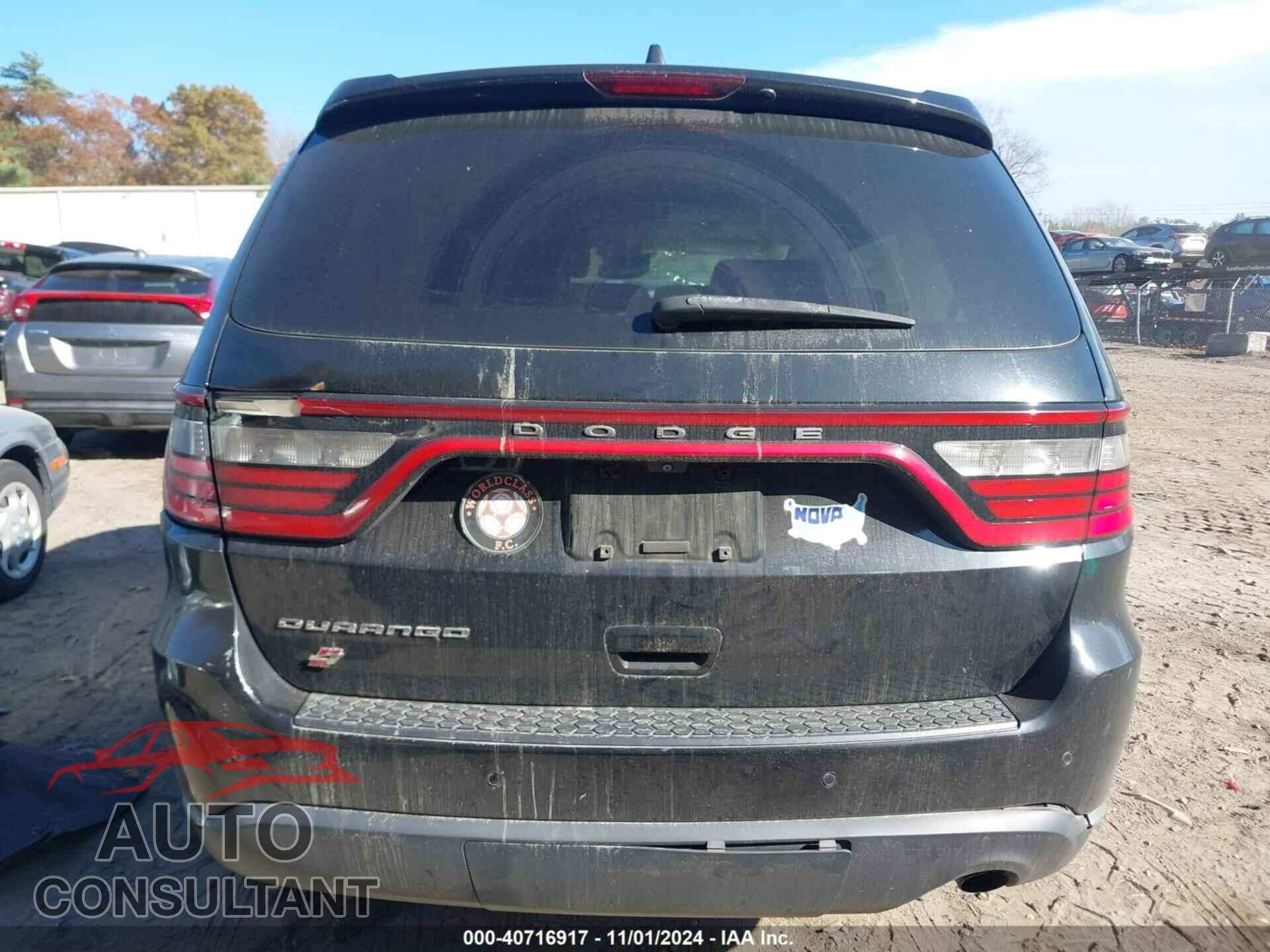 DODGE DURANGO 2019 - 1C4RDJAG4KC550686