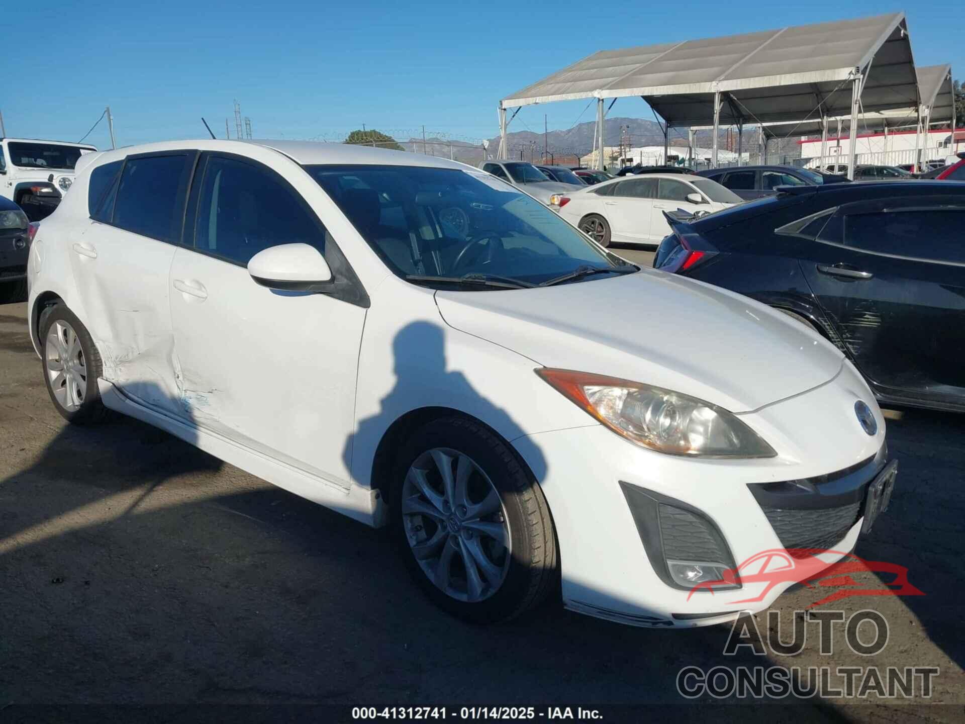 MAZDA MAZDA3 2011 - JM1BL1K65B1493548