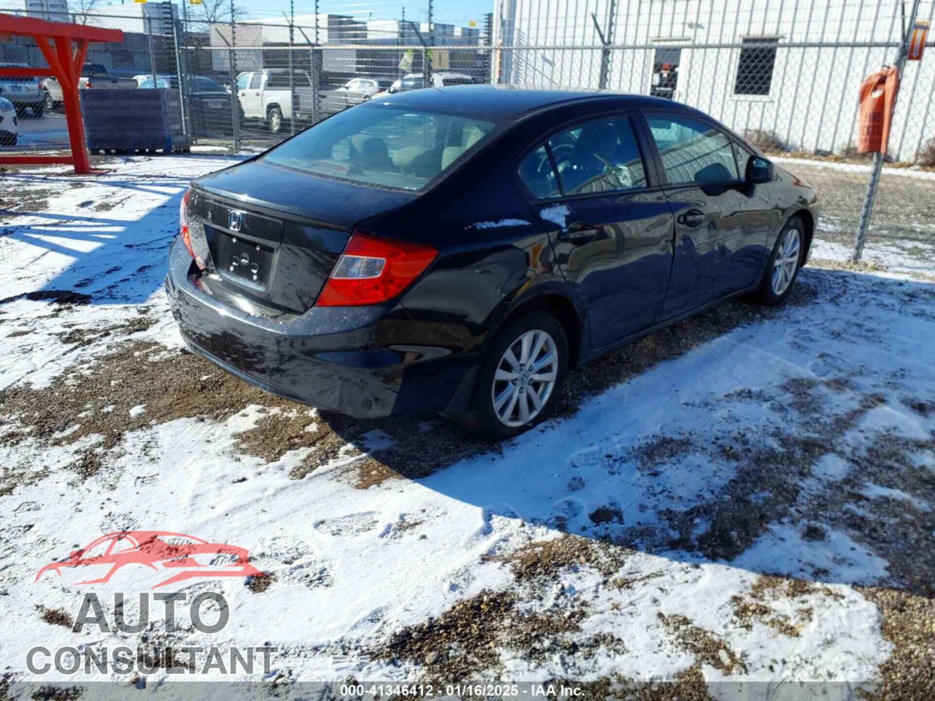 HONDA CIVIC 2012 - 19XFB2F80CE047022