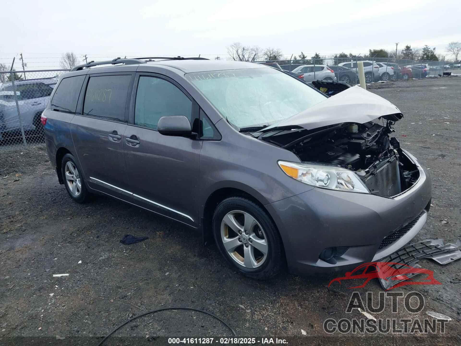 TOYOTA SIENNA 2015 - 5TDKK3DC7FS642780