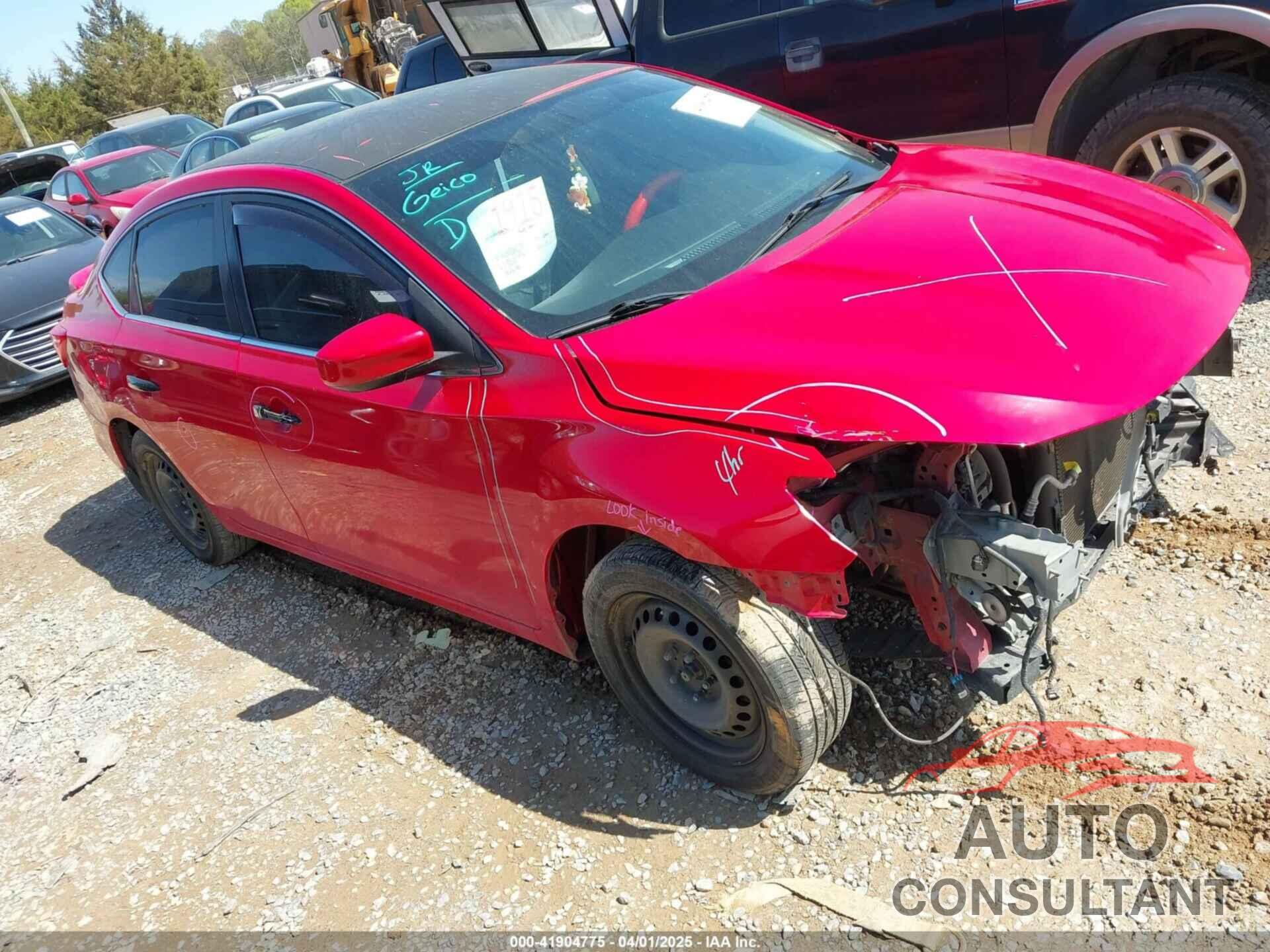 NISSAN SENTRA 2017 - 3N1AB7AP7HL657592