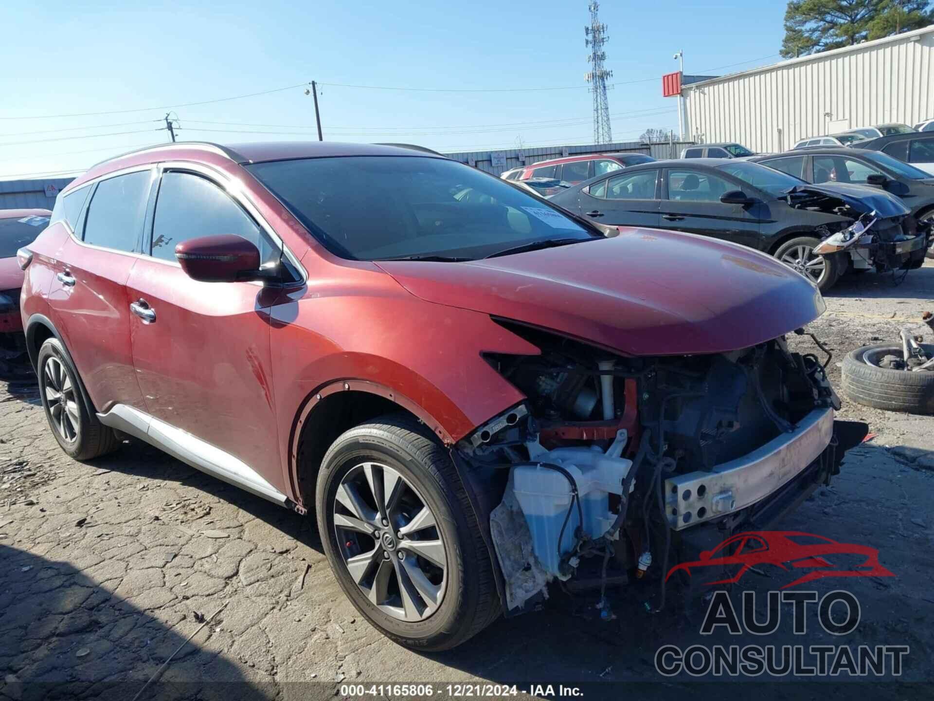 NISSAN MURANO 2018 - 5N1AZ2MG7JN105065