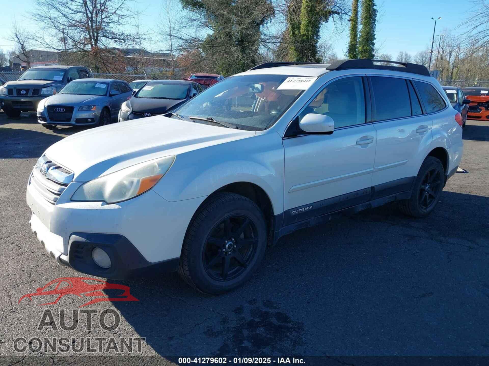 SUBARU OUTBACK 2014 - 4S4BRBLC6E3307920
