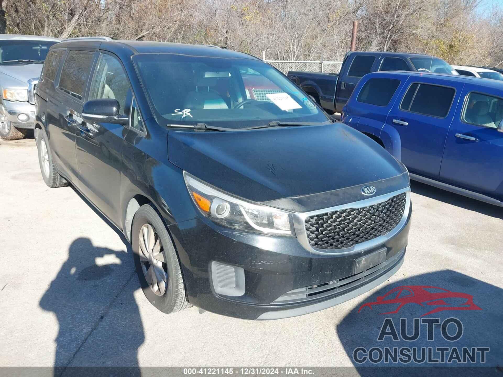 KIA SEDONA 2016 - KNDMB5C15G6160606