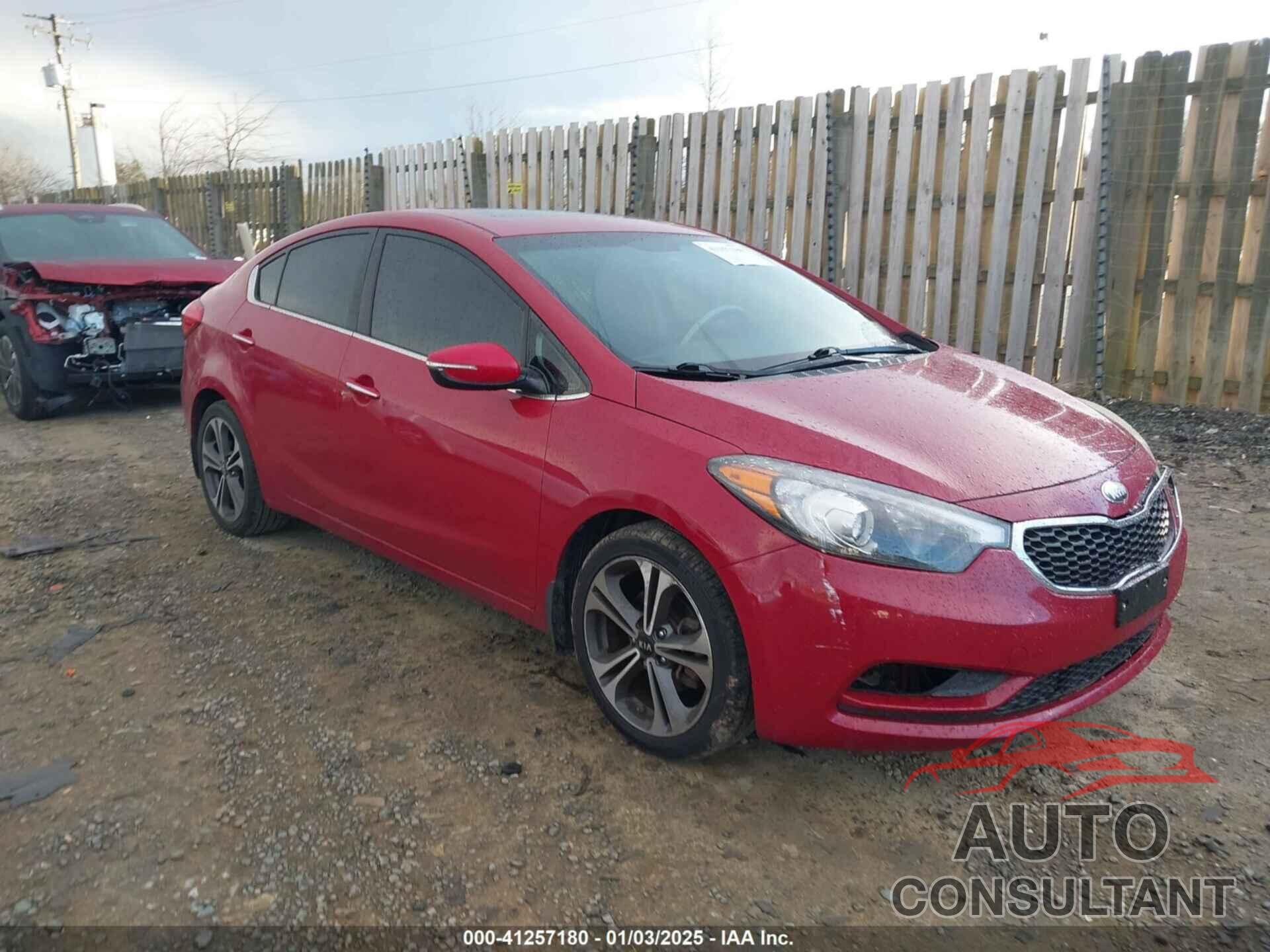 KIA FORTE 2014 - KNAFZ4A83E5070238