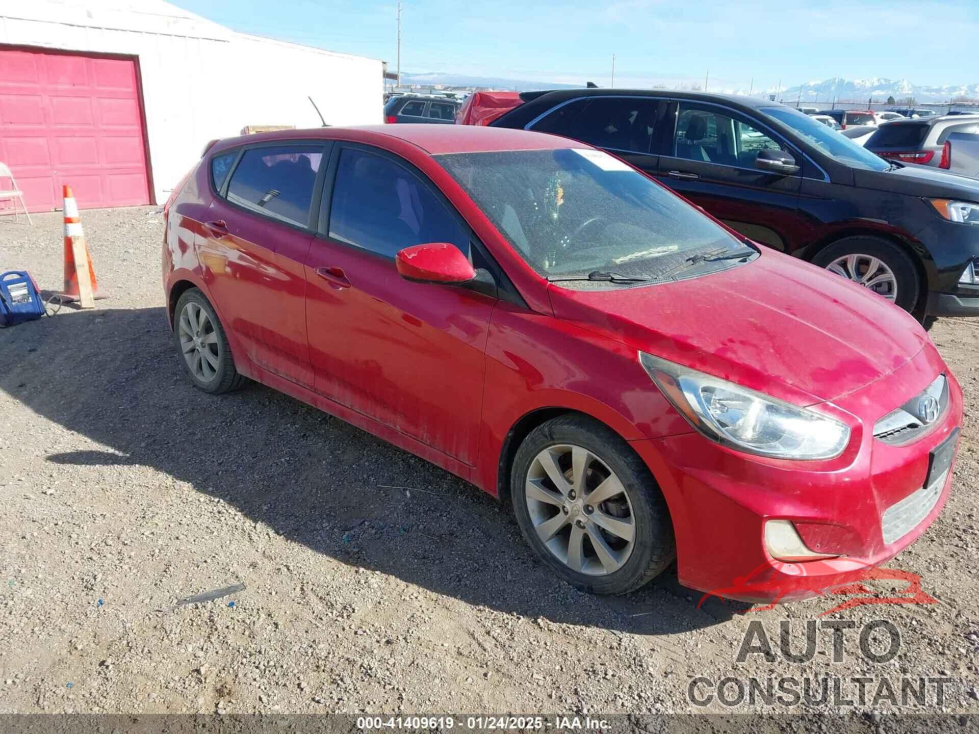 HYUNDAI ACCENT 2012 - KMHCU5AE4CU002559