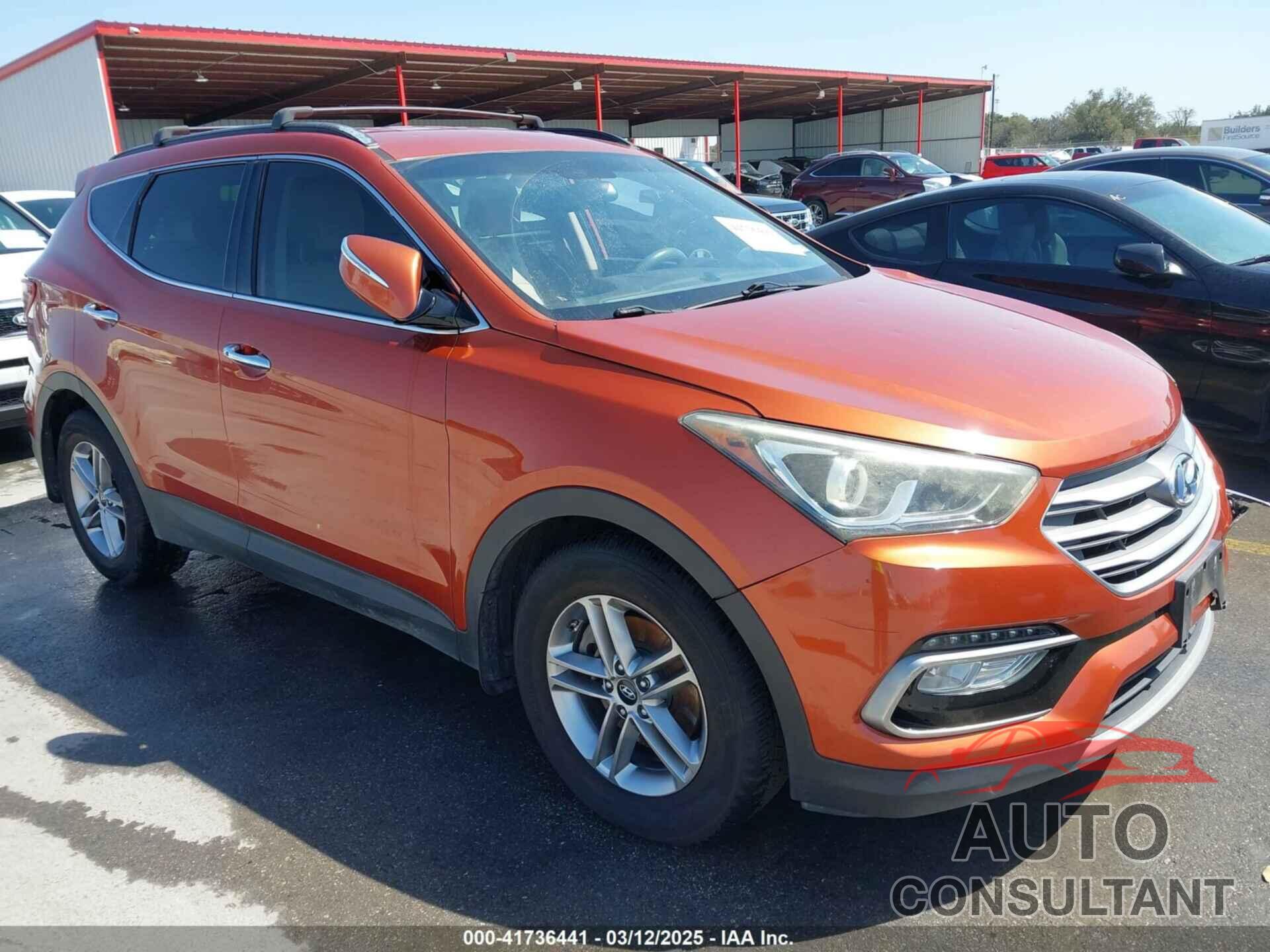 HYUNDAI SANTA FE SPORT 2018 - 5XYZU3LB4JG520689