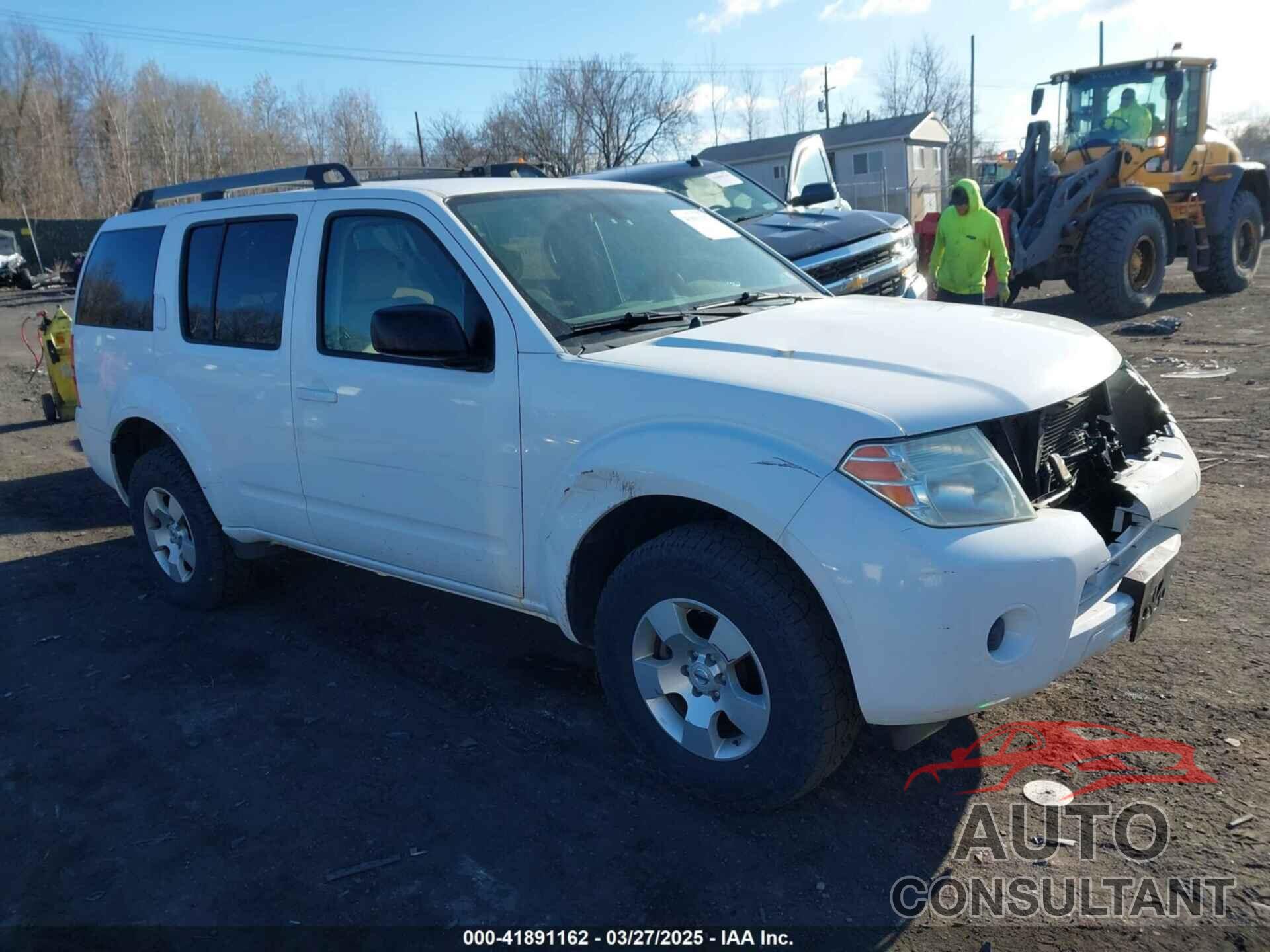 NISSAN PATHFINDER 2011 - 5N1AR1NB0BC607331