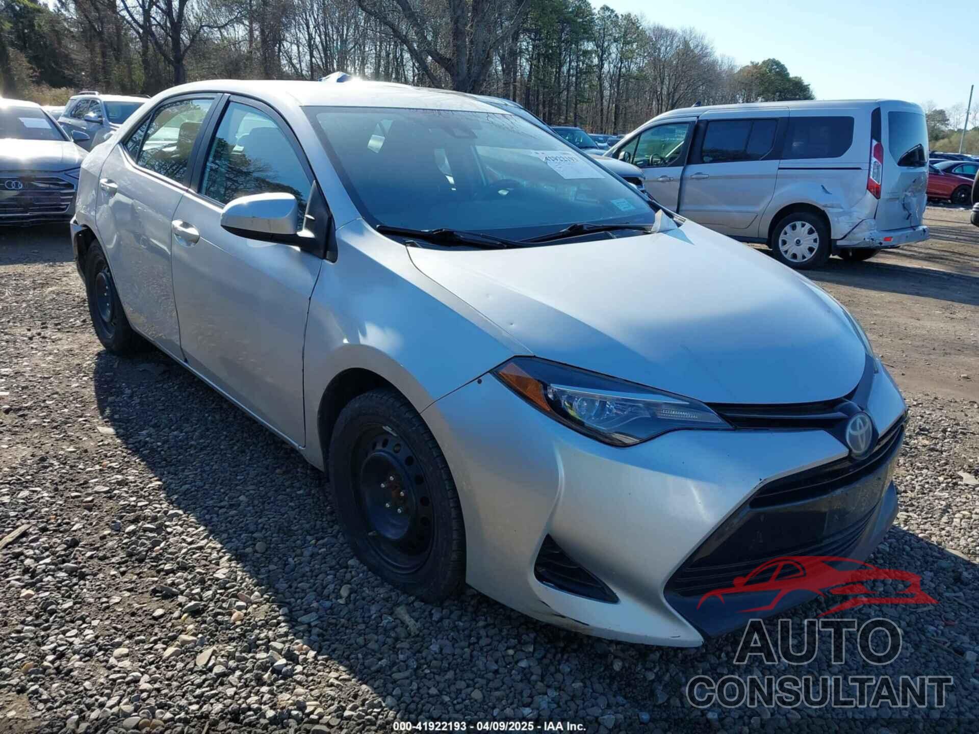 TOYOTA COROLLA 2017 - 2T1BURHEXHC941989