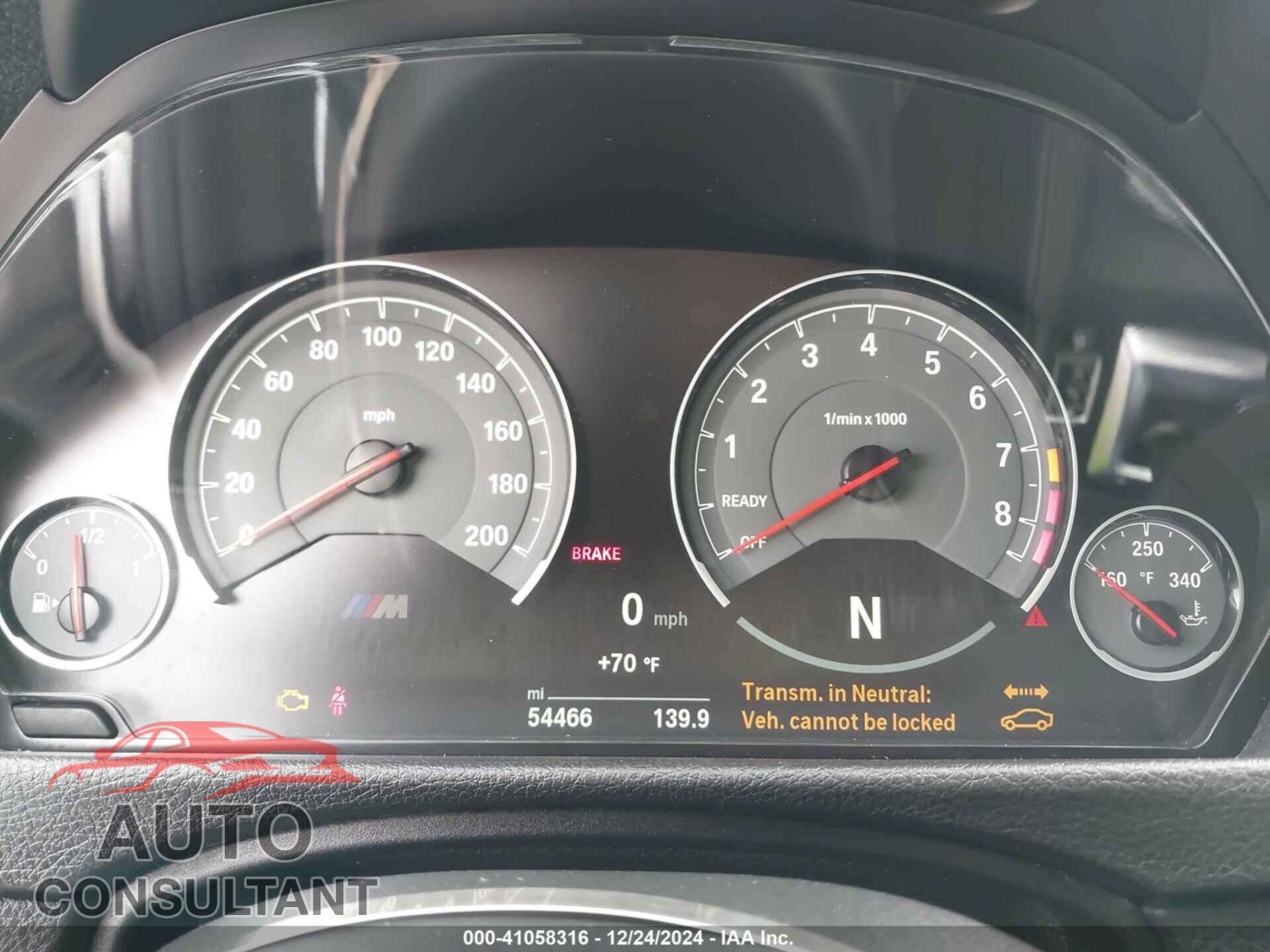 BMW M3 2018 - WBS8M9C58J5J78903
