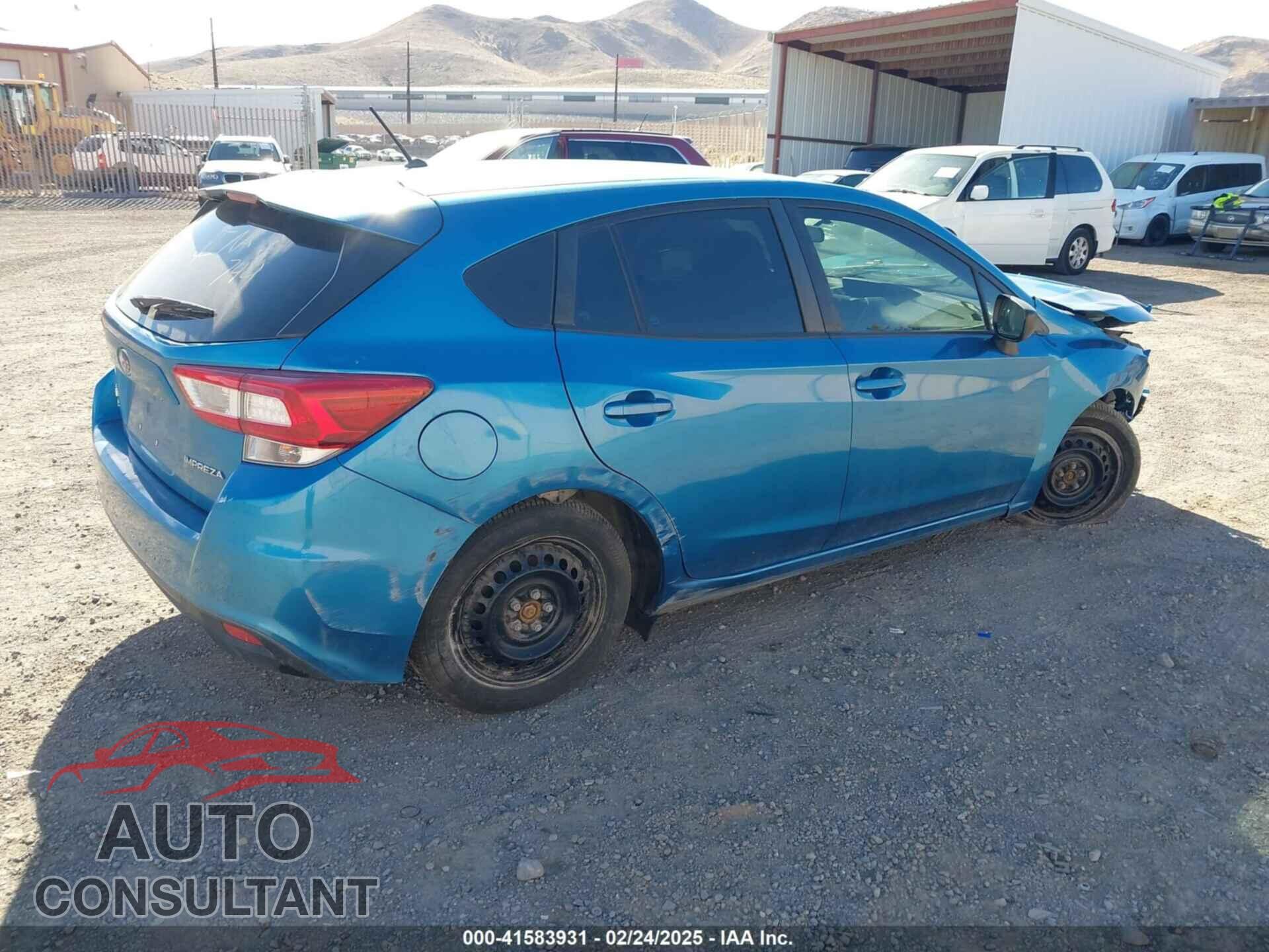 SUBARU IMPREZA 2019 - 4S3GTAA66K3703473