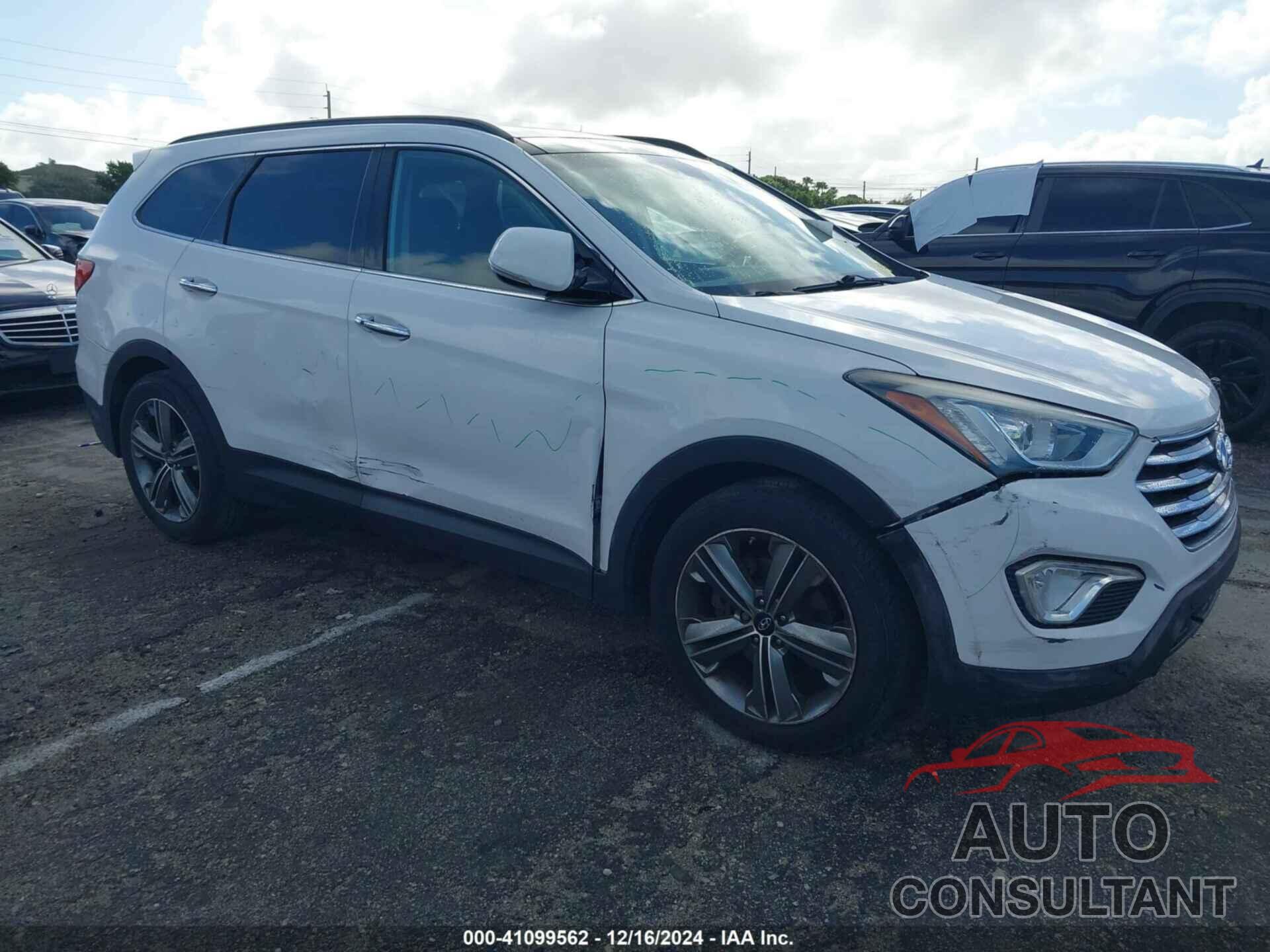 HYUNDAI SANTA FE 2013 - KM8SR4HFXDU016361