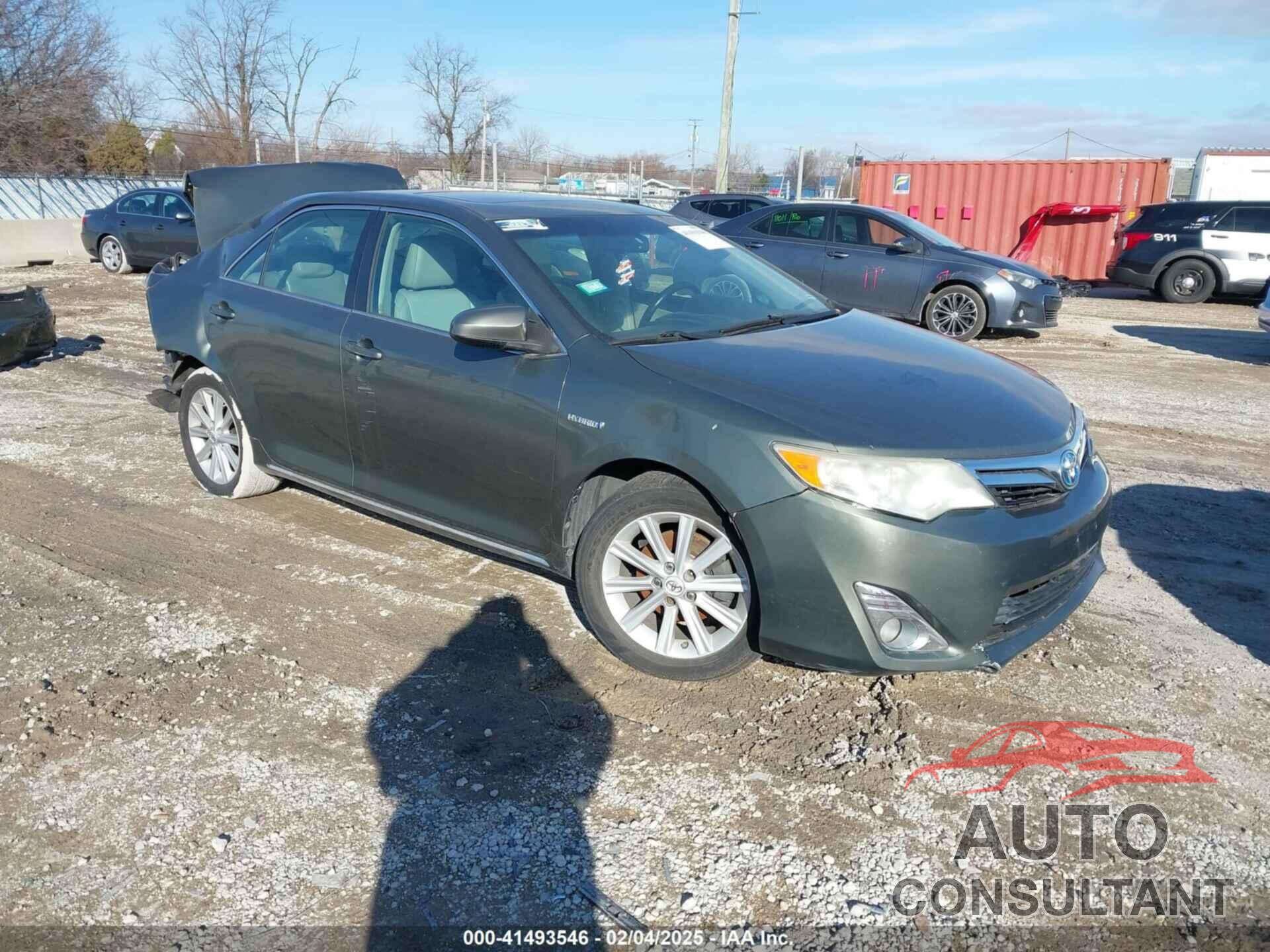 TOYOTA CAMRY HYBRID 2012 - 4T1BD1FK9CU051419