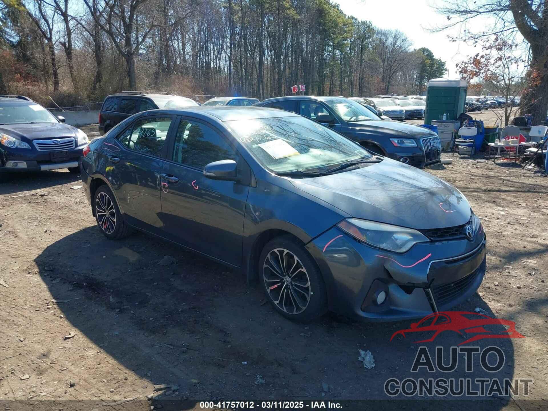 TOYOTA COROLLA 2015 - 2T1BURHE3FC278651
