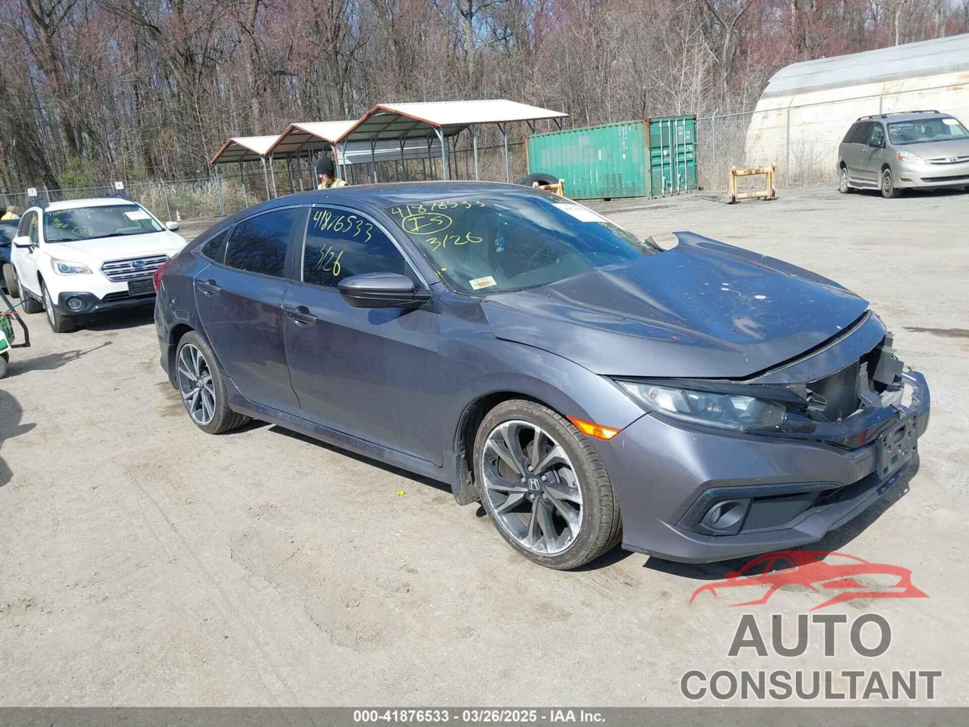 HONDA CIVIC 2020 - 2HGFC2F81LH511700