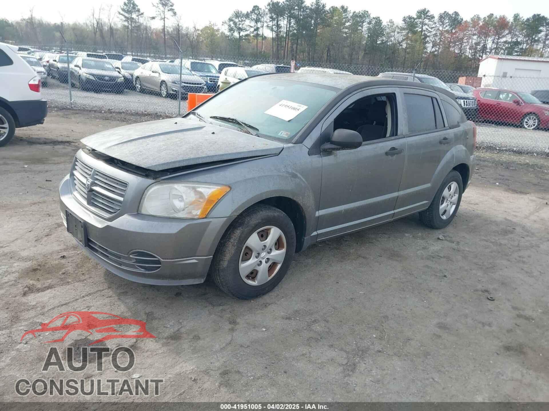 DODGE CALIBER 2012 - 1C3CDWBA5CD529813