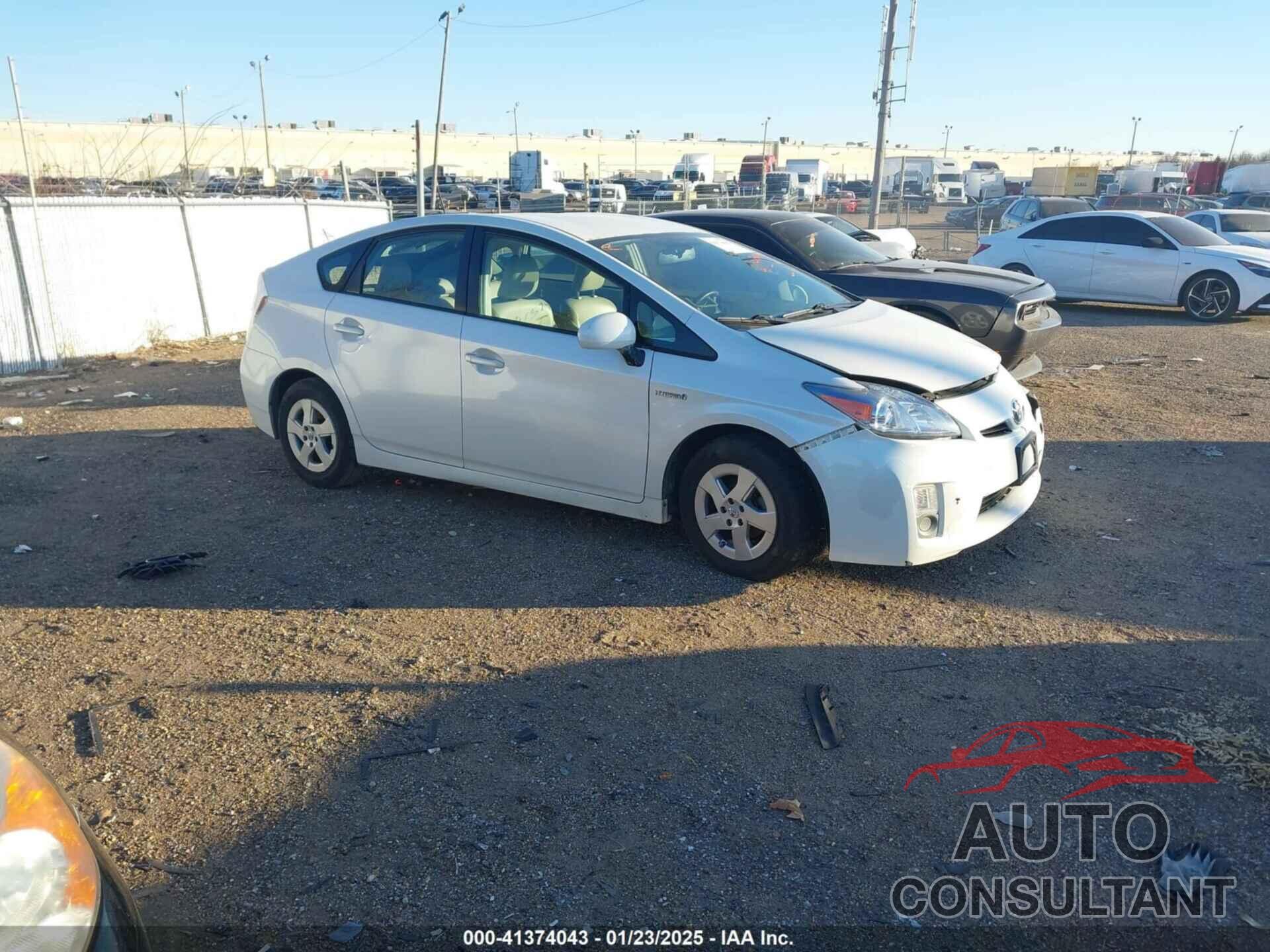 TOYOTA PRIUS 2010 - JTDKN3DU0A0018007