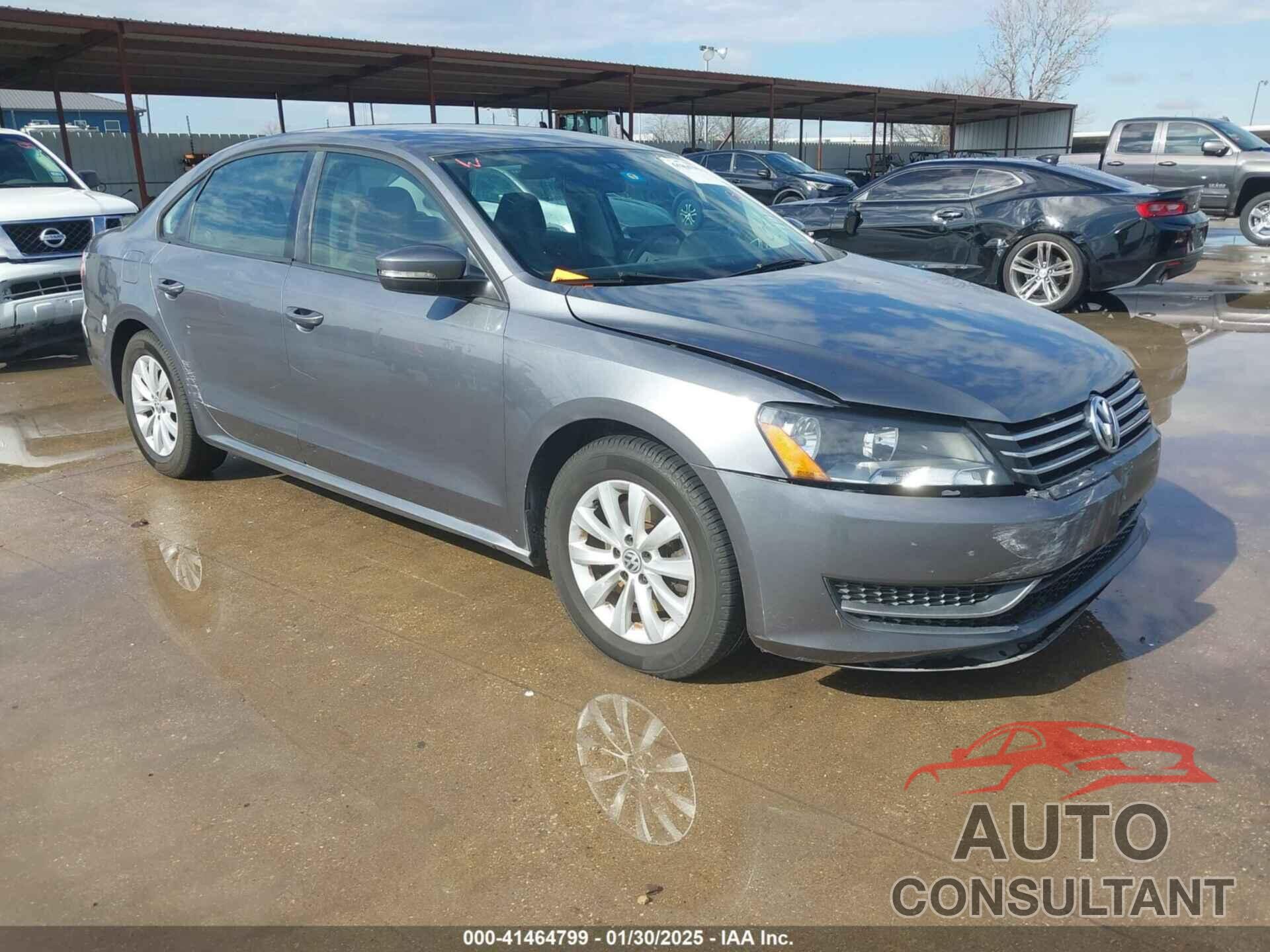 VOLKSWAGEN PASSAT 2013 - 1VWAP7A34DC118281