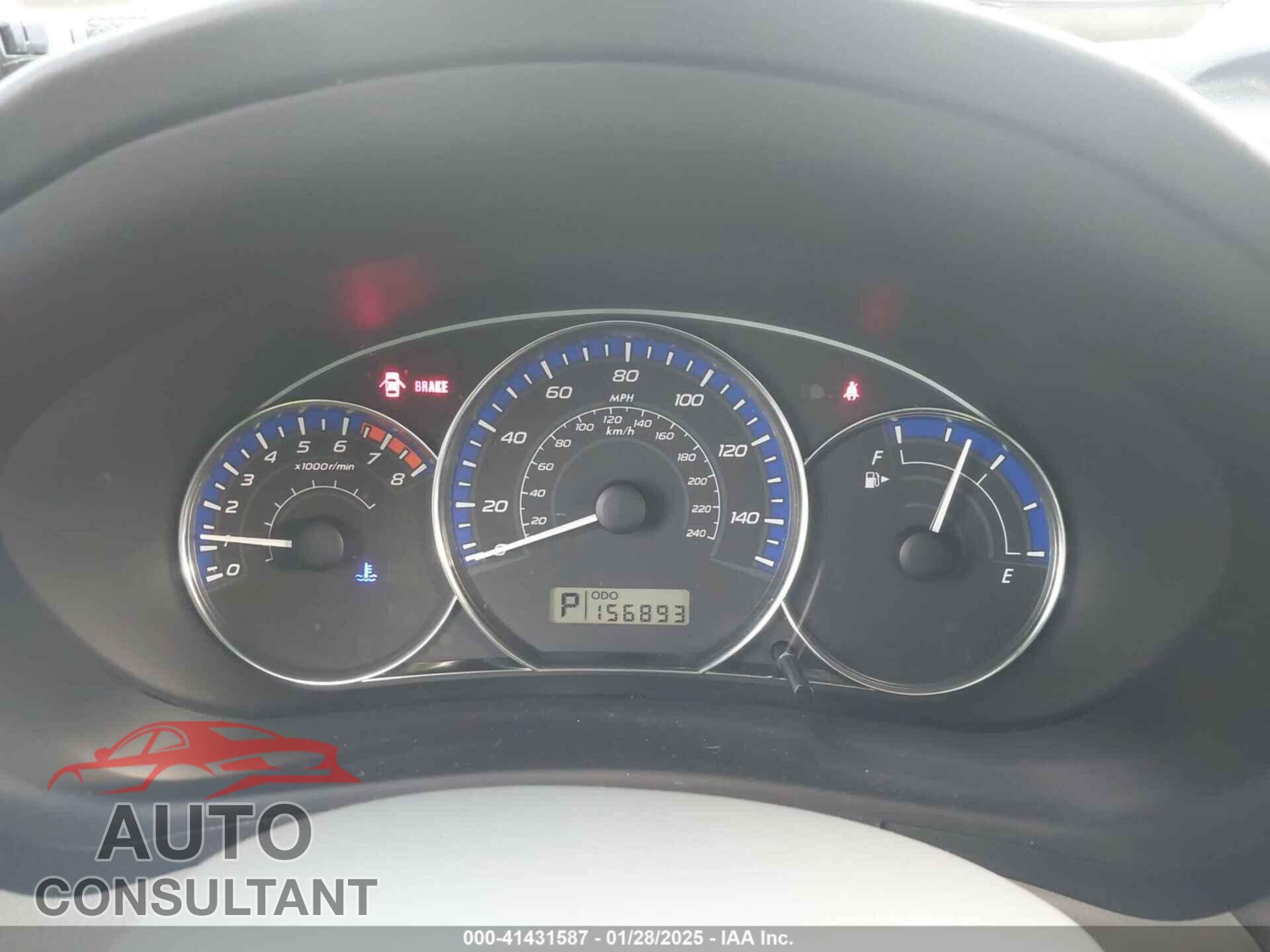 SUBARU FORESTER 2012 - JF2SHAEC7CH466316
