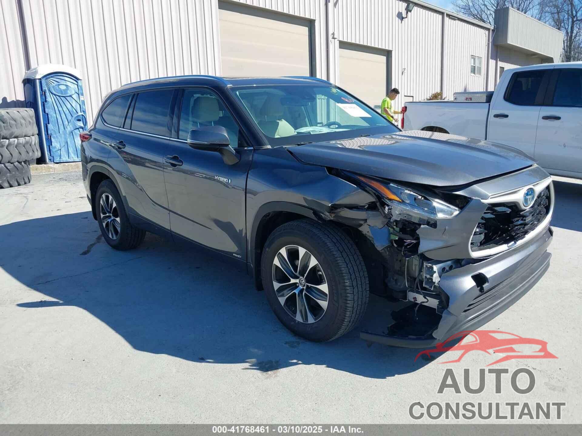 TOYOTA HIGHLANDER 2020 - 5TDGBRCH9LS507155