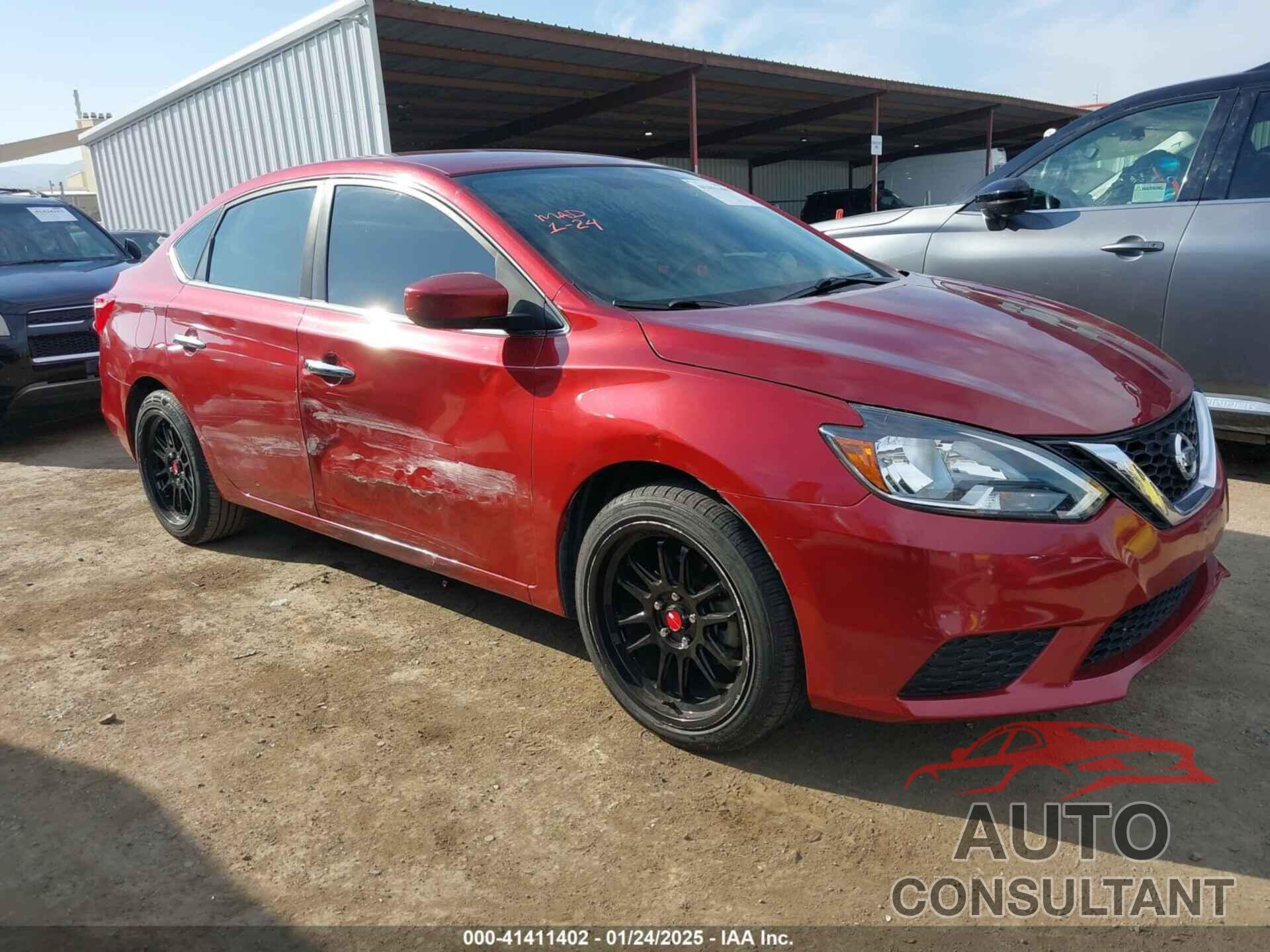 NISSAN SENTRA 2017 - 3N1AB7AP1HL658026