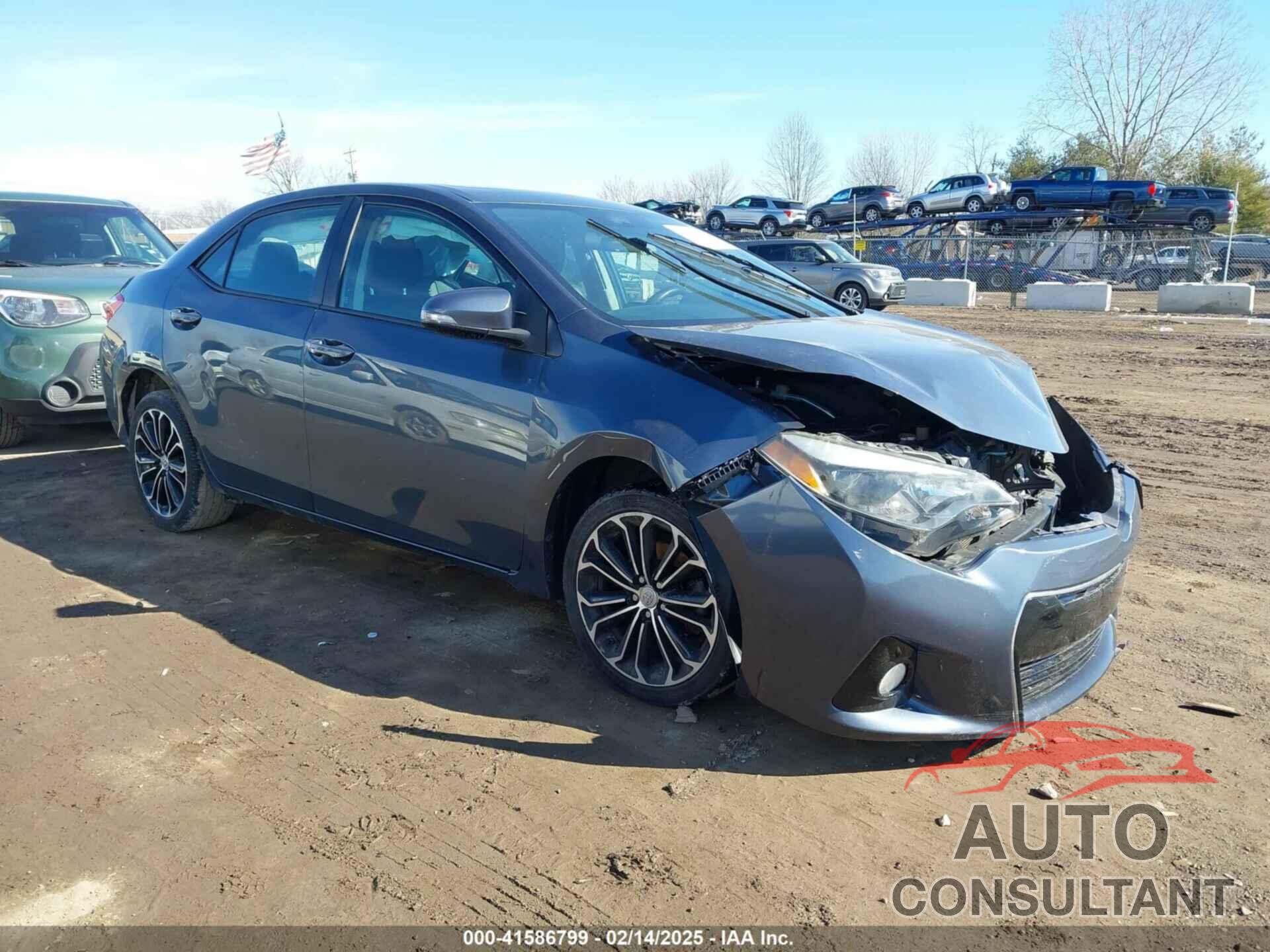 TOYOTA COROLLA 2016 - 2T1BURHE7GC743918
