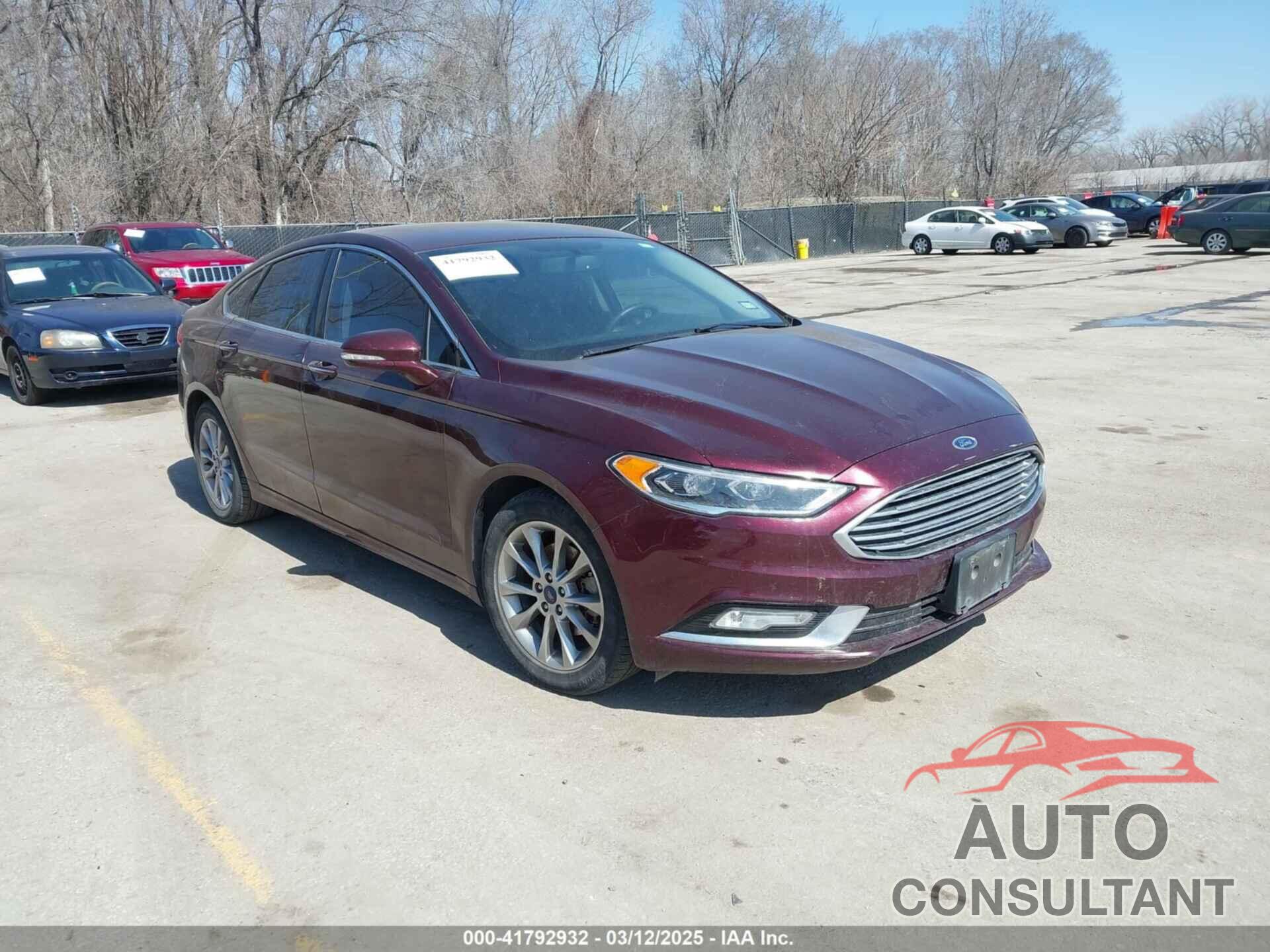 FORD FUSION 2017 - 3FA6P0HD2HR397869