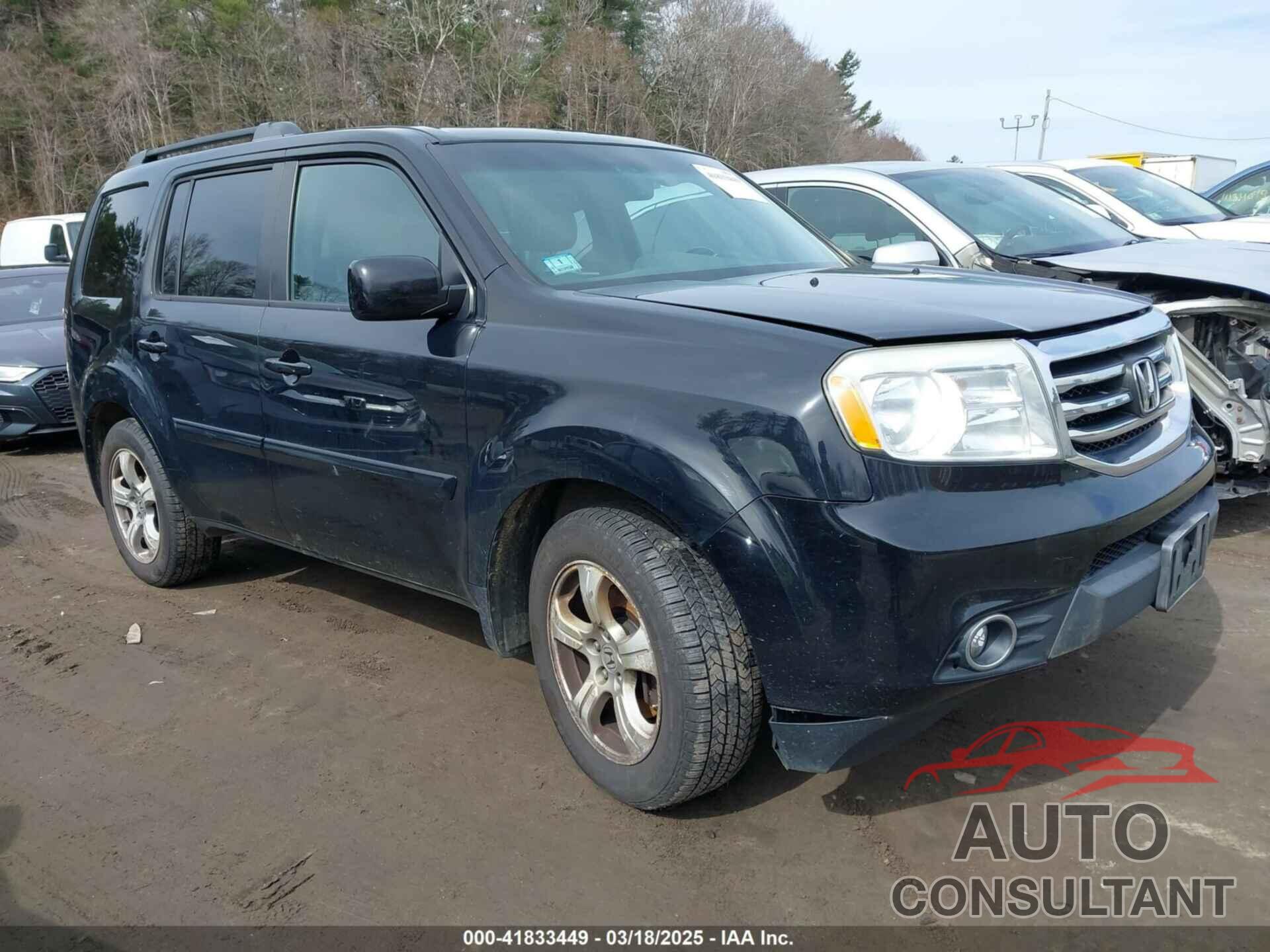 HONDA PILOT 2013 - 5FNYF4H54DB062601