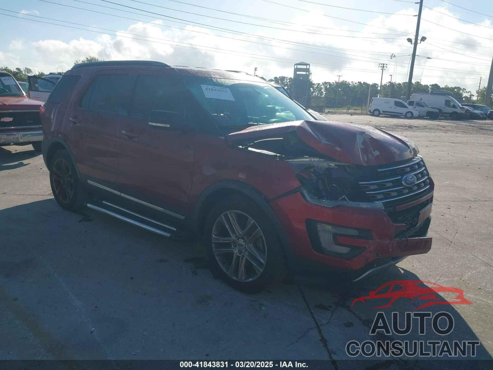 FORD EXPLORER 2017 - 1FM5K7D85HGA84825