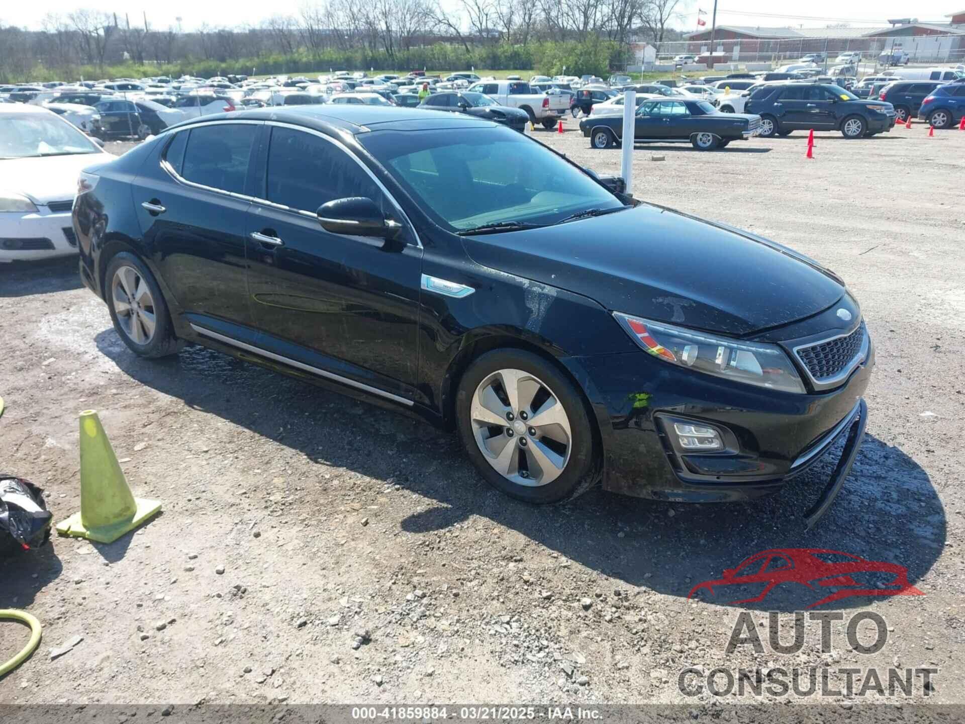 KIA OPTIMA HYBRID 2014 - KNAGN4AD6E5064348