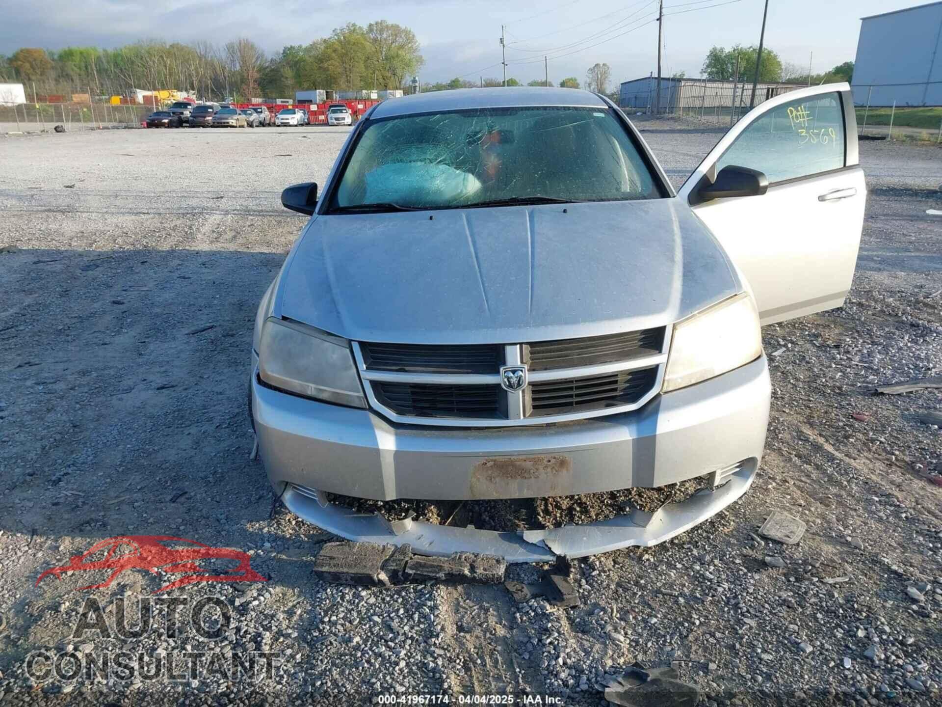 DODGE AVENGER 2010 - 1B3CC4FB8AN117741