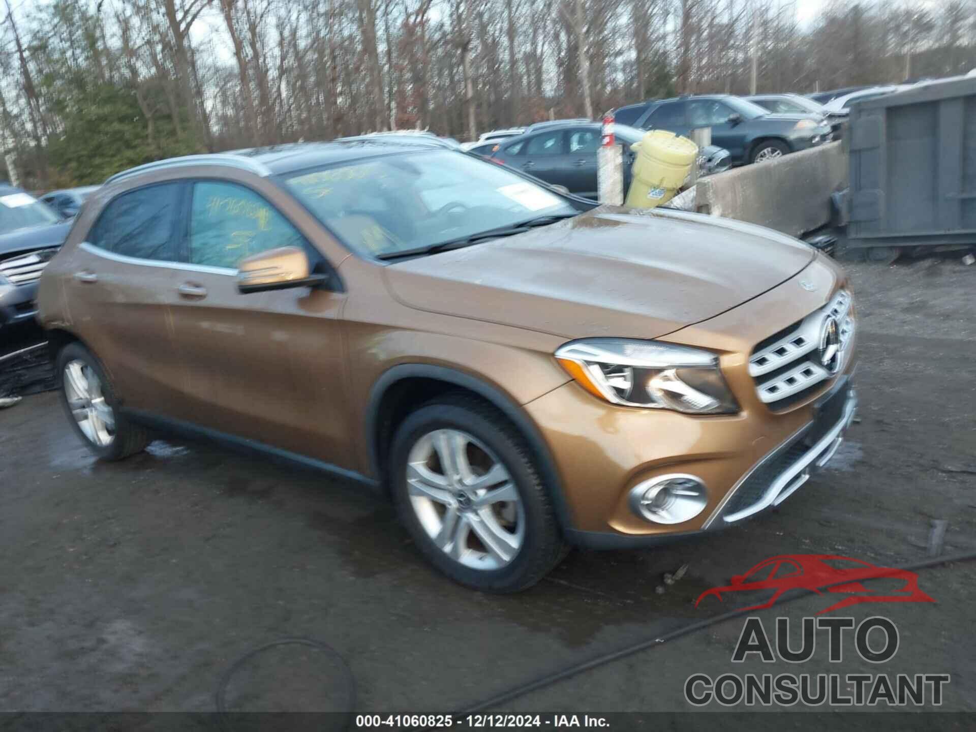 MERCEDES-BENZ GLA 250 2018 - WDCTG4GBXJJ481162