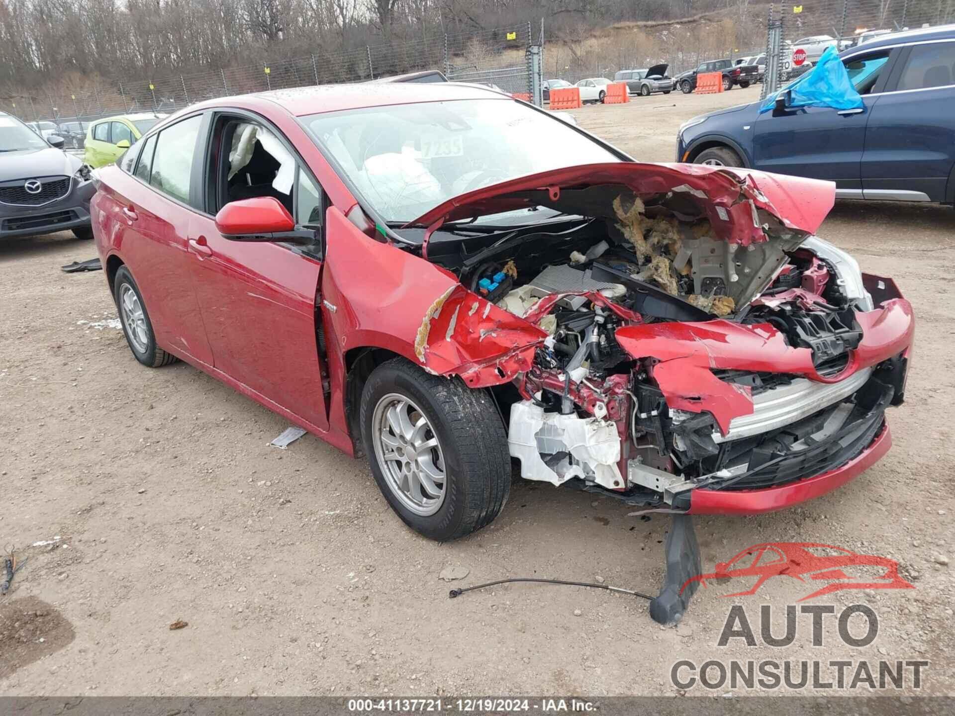 TOYOTA PRIUS 2017 - JTDKBRFU4H3567551
