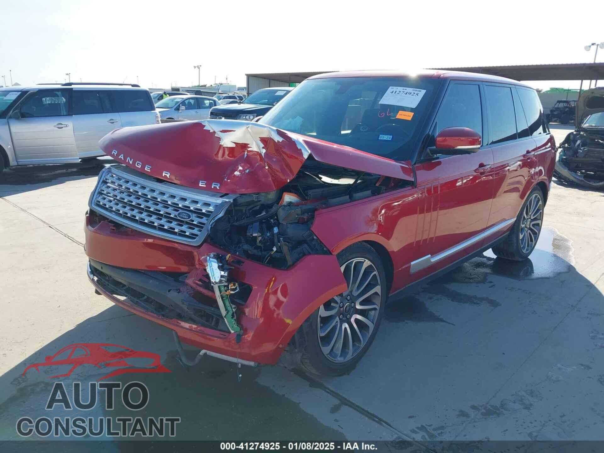 LAND ROVER RANGE ROVER 2013 - SALGS2EF8DA115469