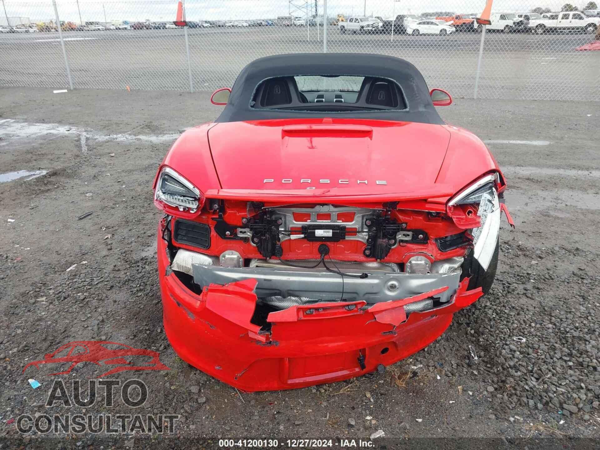 PORSCHE BOXSTER 2014 - WP0CA2A89ES120109