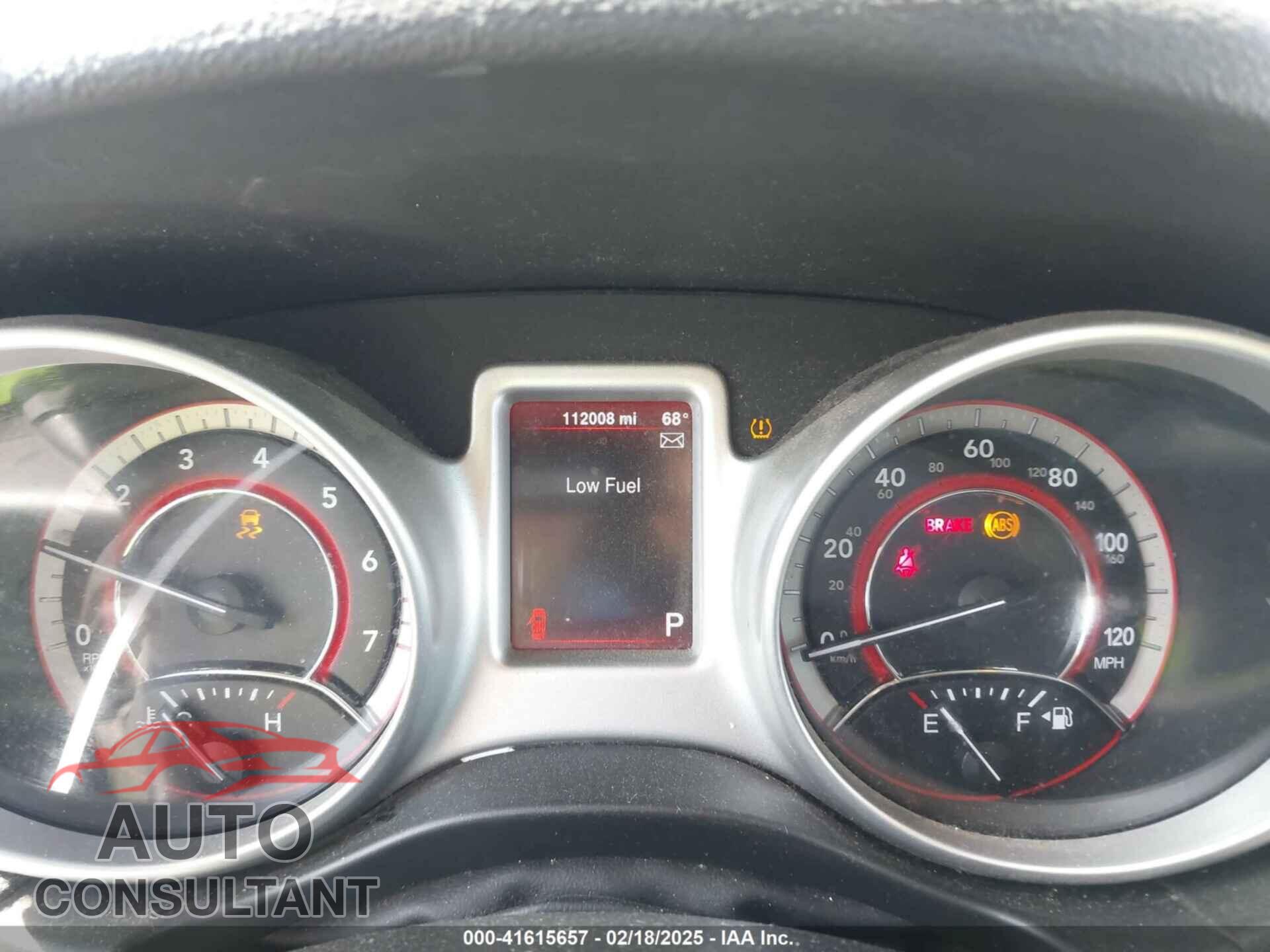 DODGE JOURNEY 2014 - 3C4PDCBG3ET224517