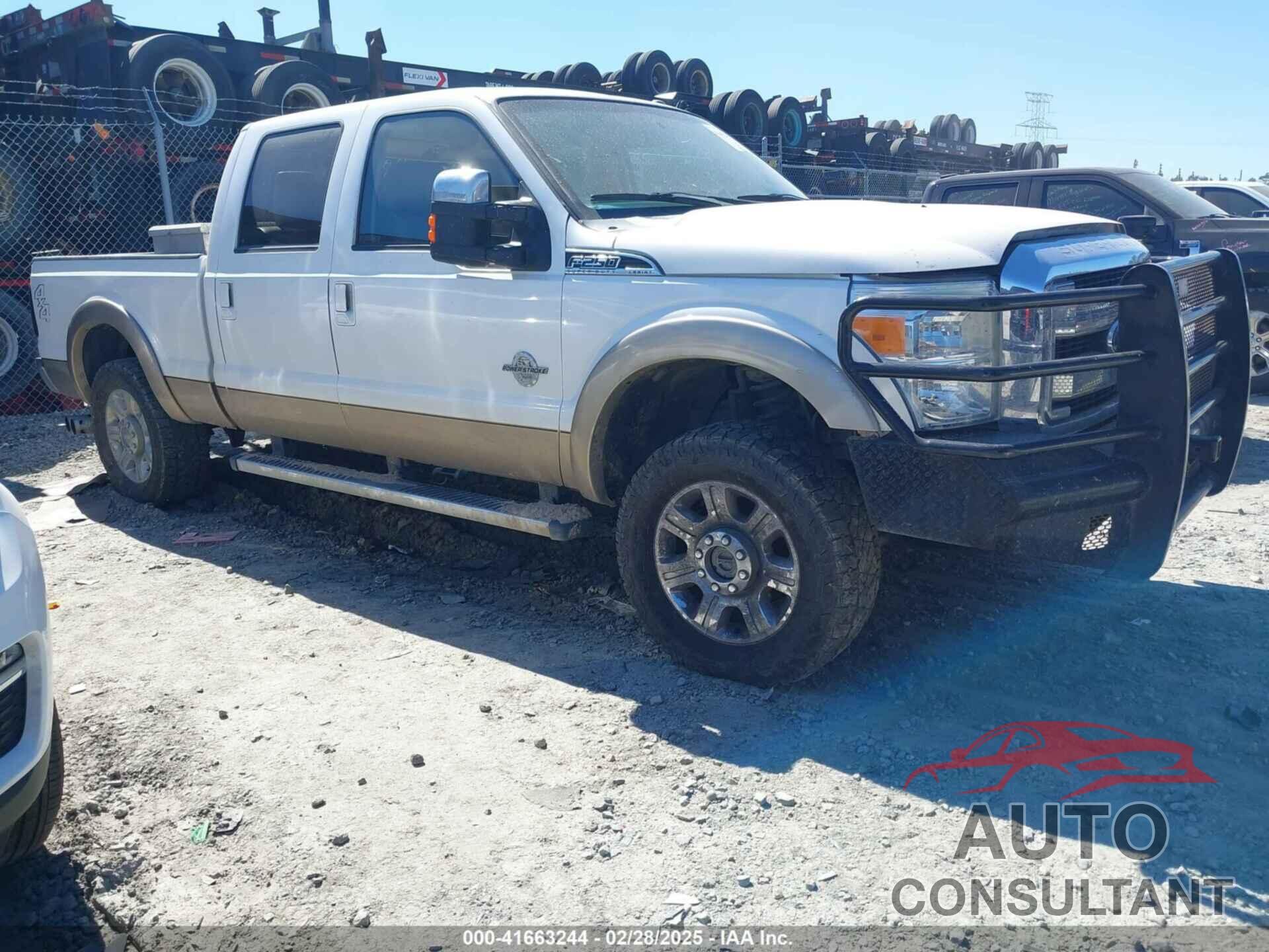 FORD F-250 2014 - 1FT7W2BT6EEA46152