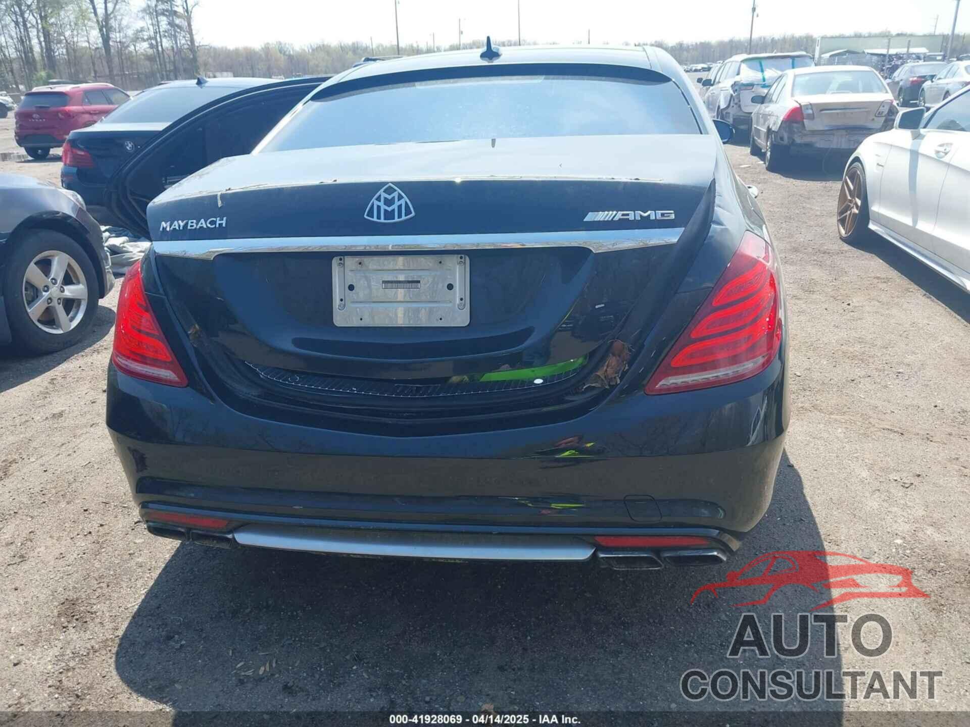 MERCEDES-BENZ S 2015 - WDDUG7JB1FA107900