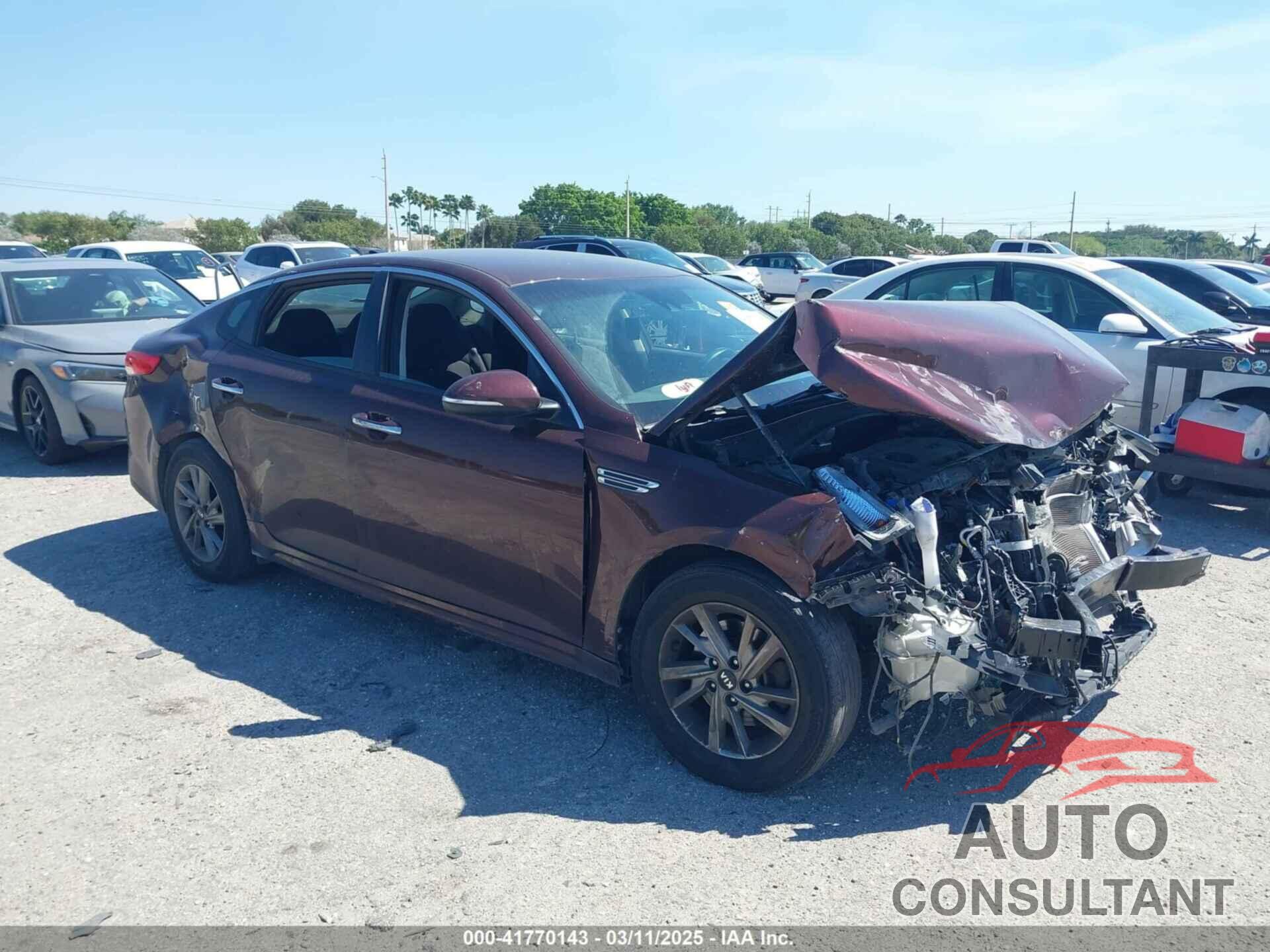 KIA OPTIMA 2019 - 5XXGT4L34KG323567