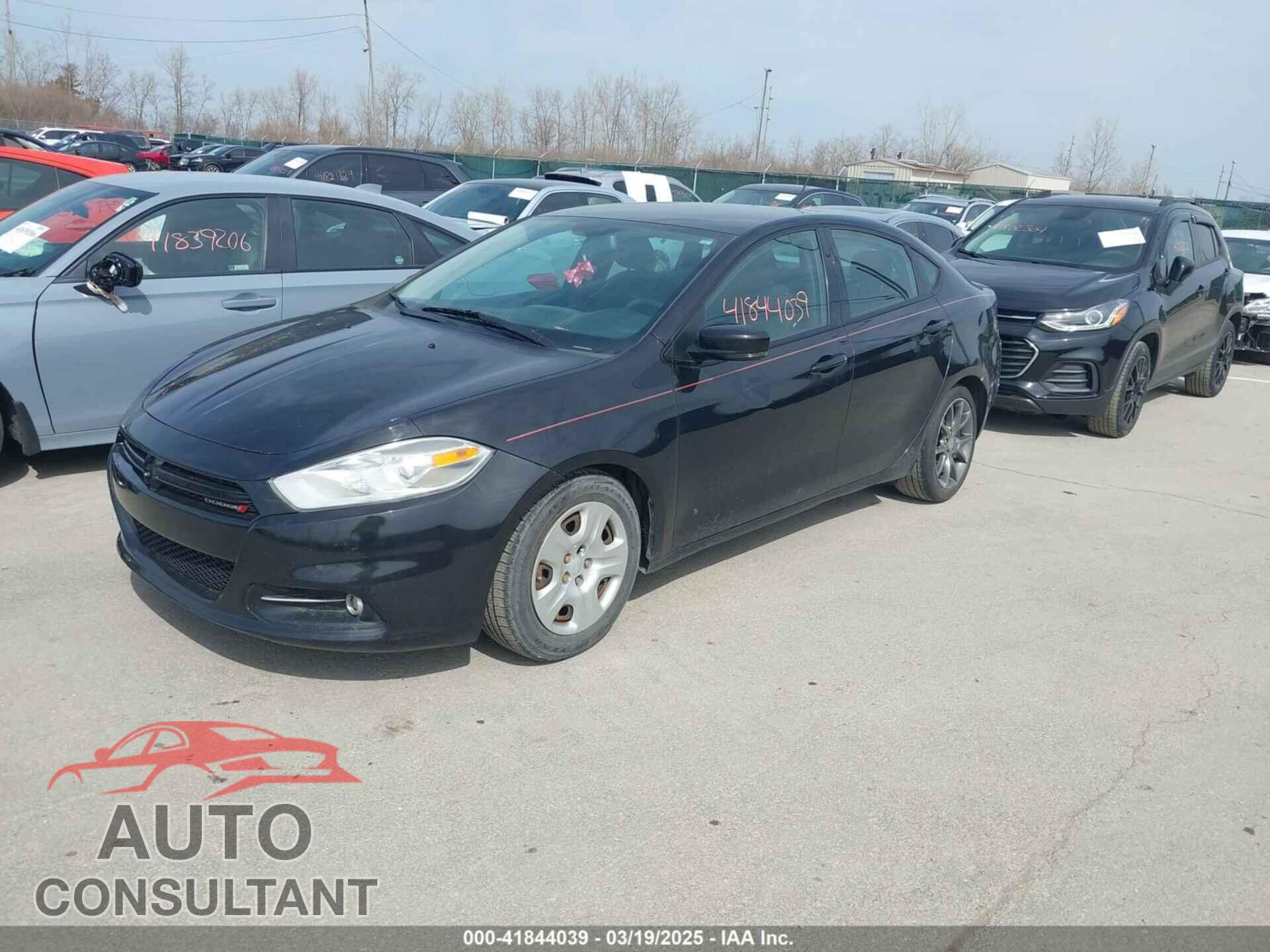 DODGE DART 2013 - 1C3CDFBA4DD323111