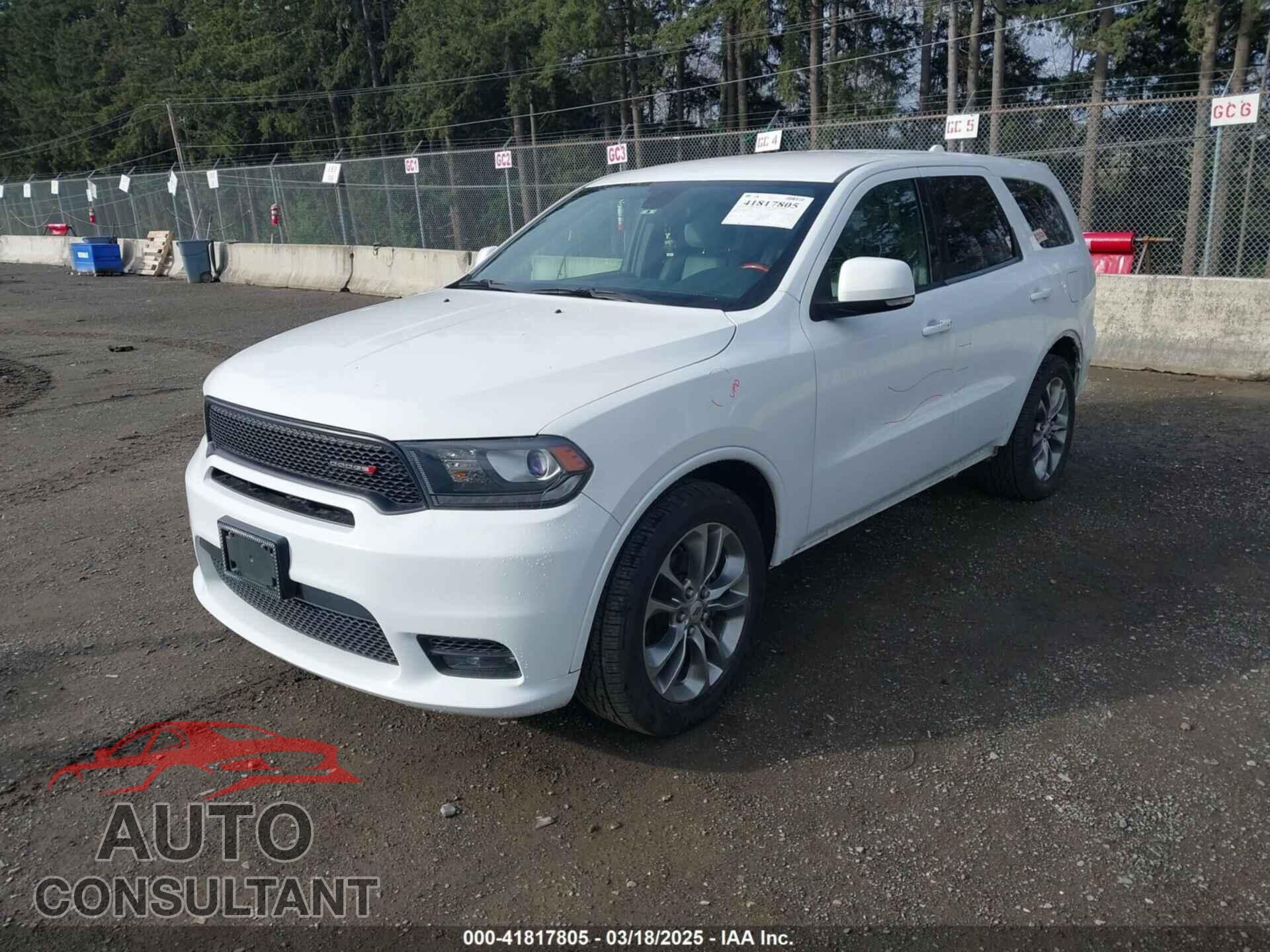 DODGE DURANGO 2019 - 1C4RDHDG9KC803201