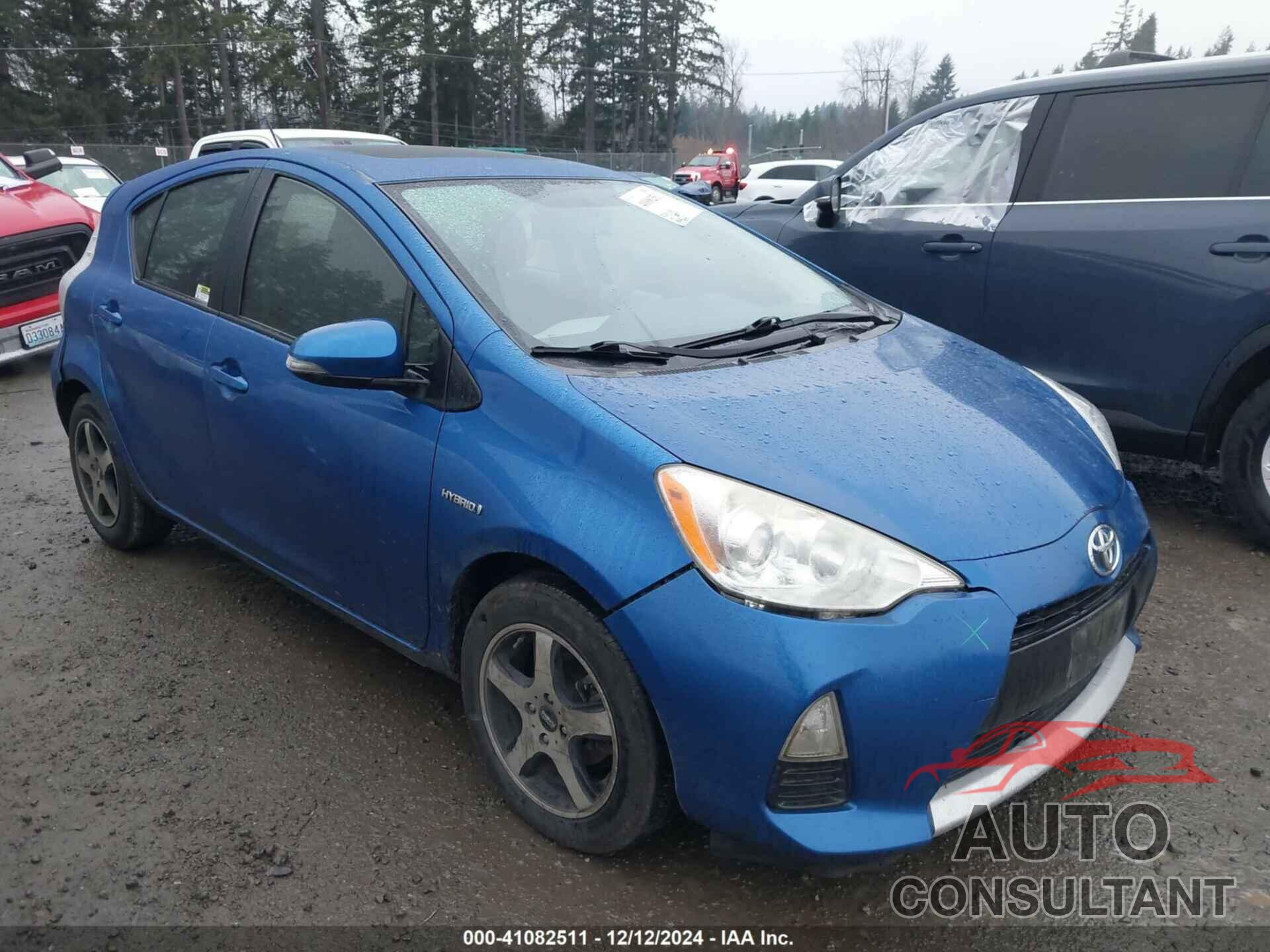 TOYOTA PRIUS C 2012 - JTDKDTB35C1007210