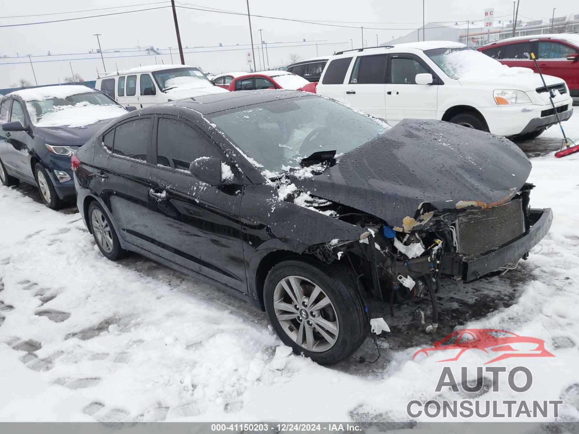 HYUNDAI ELANTRA 2017 - KMHD84LF1HU359987