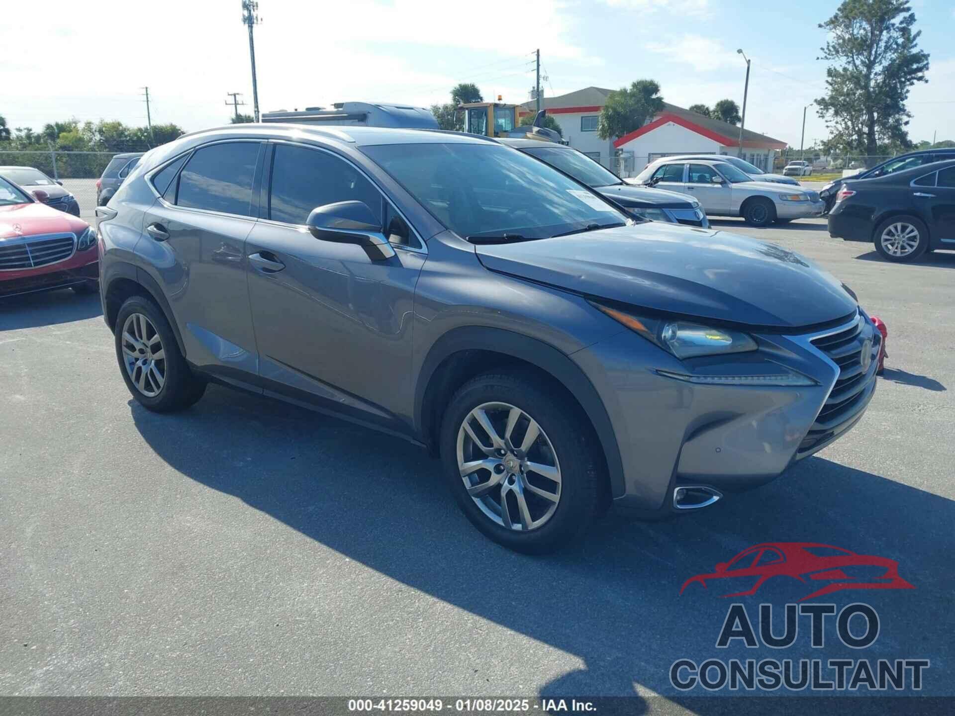 LEXUS NX 200T 2016 - JTJYARBZ4G2032333