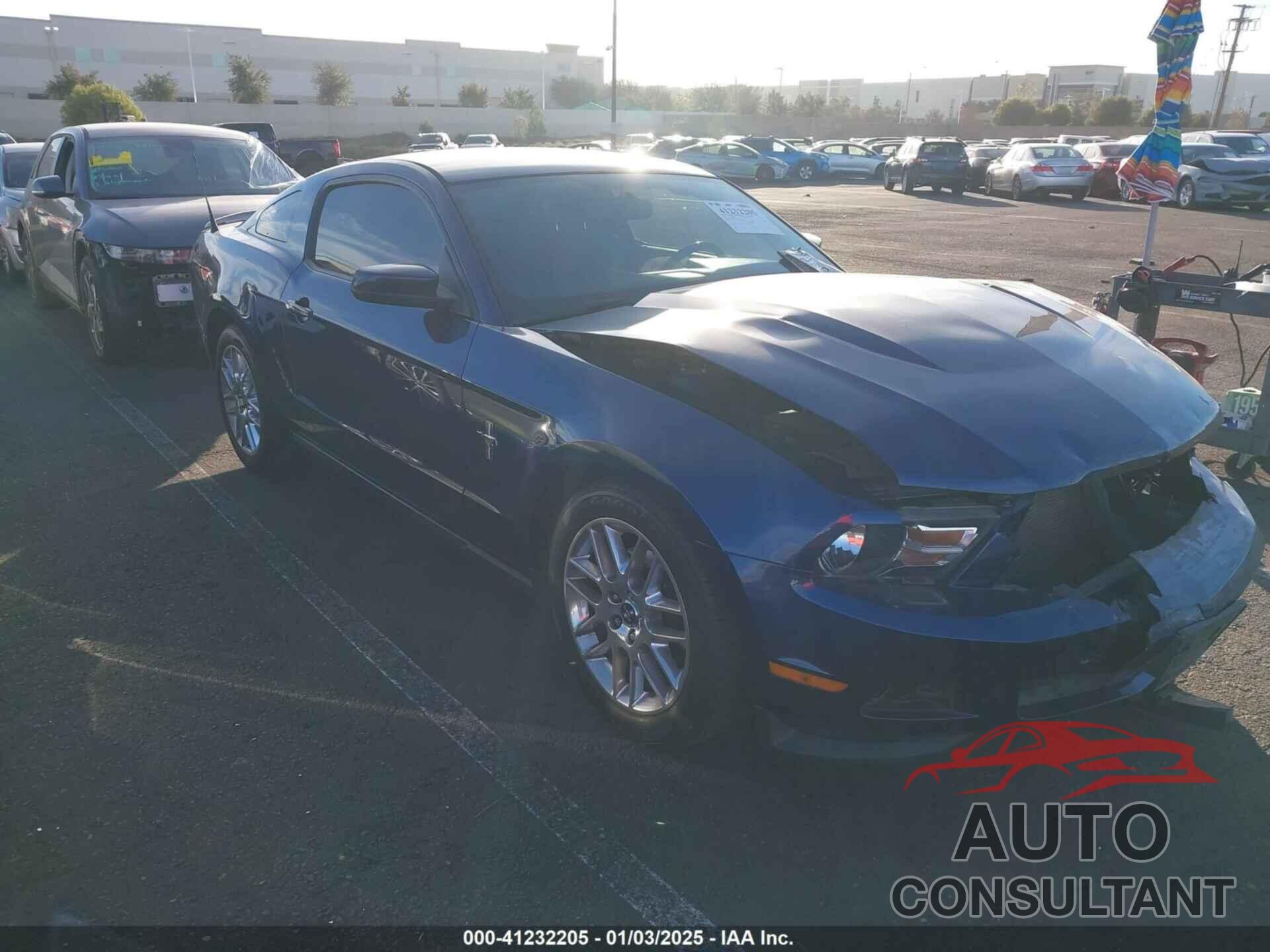 FORD MUSTANG 2012 - 1ZVBP8AM1C5262148