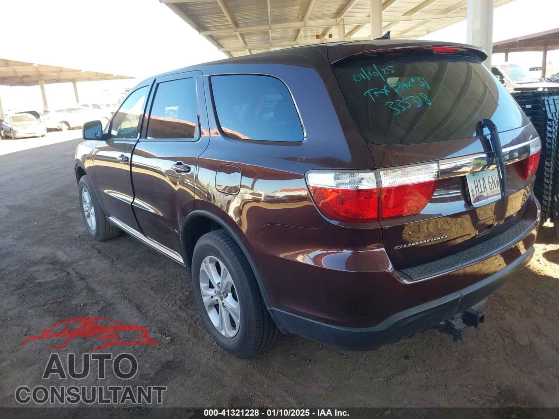 DODGE DURANGO 2012 - 1C4RDHAG4CC335318