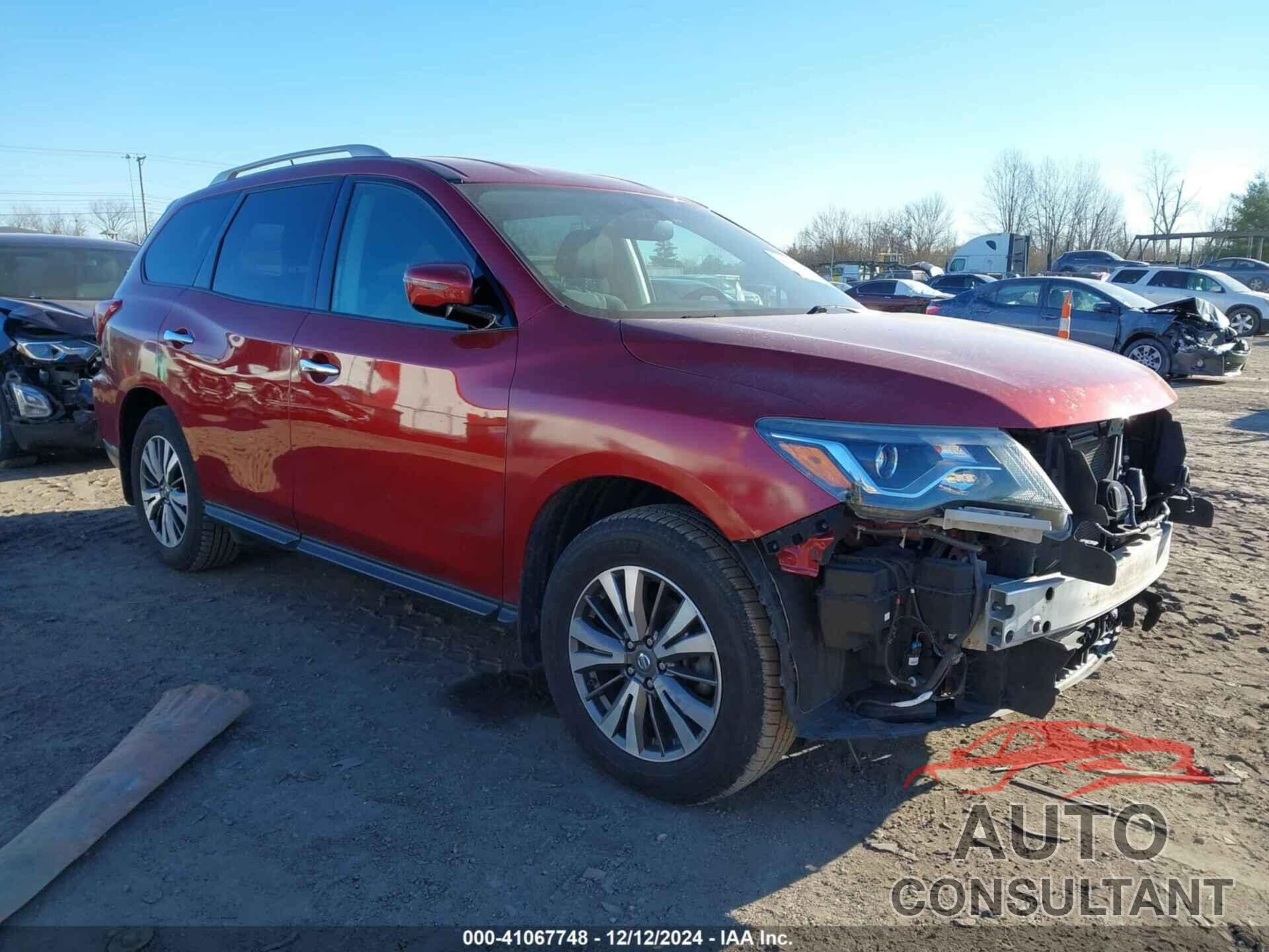 NISSAN PATHFINDER 2017 - 5N1DR2MM8HC664097