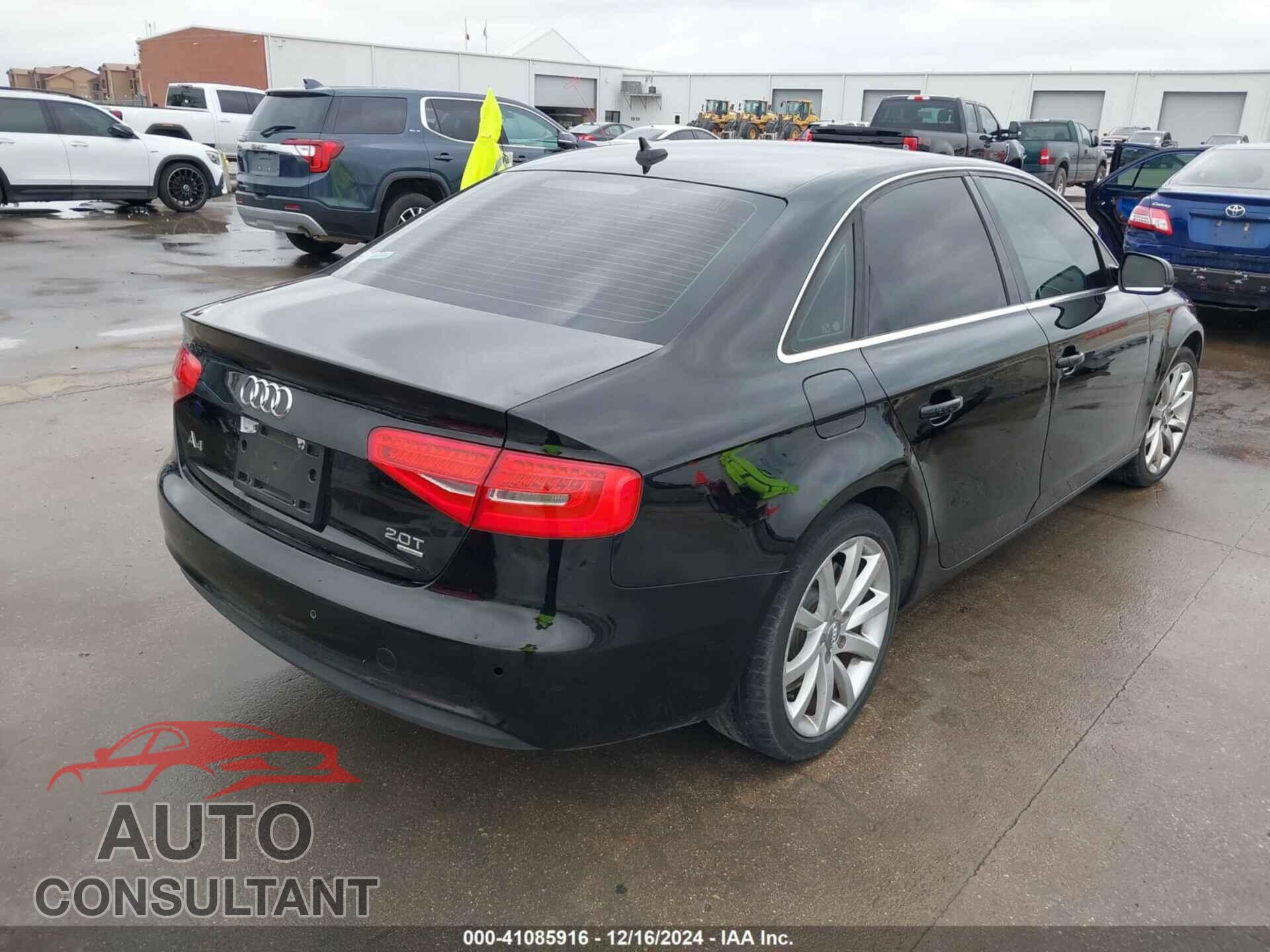 AUDI A4 2013 - WAUFFAFL1DN028279