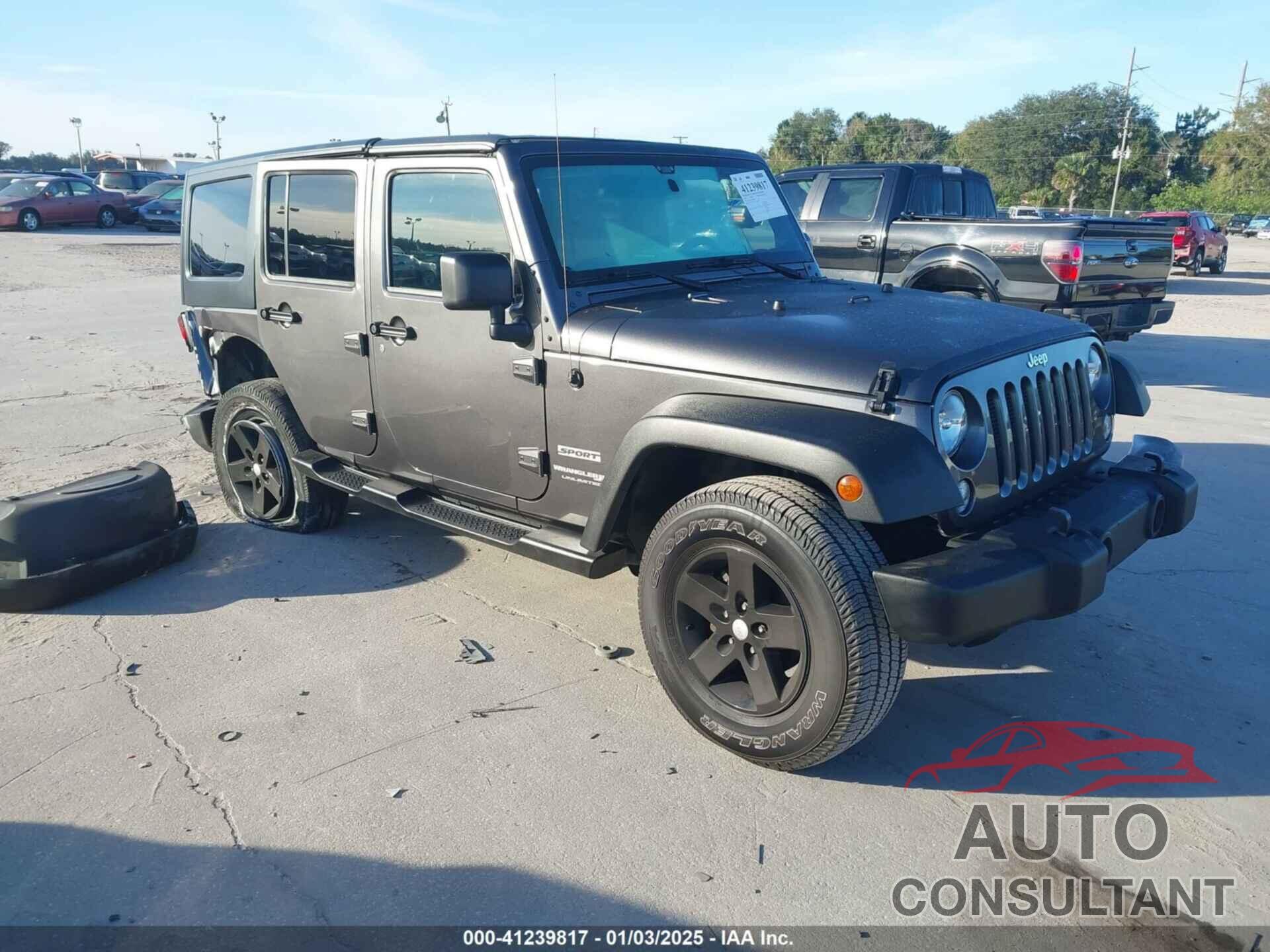 JEEP WRANGLER JK UNLIMITED 2018 - 1C4BJWDG3JL900973